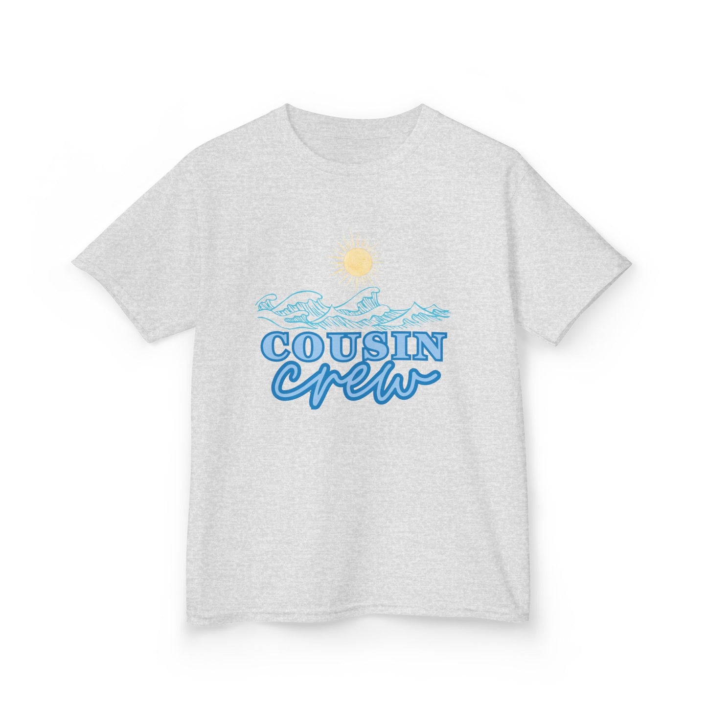 Cool Cousin Crew Kids Tee - Summer Fun, Family Gatherings, Beach Days, Mini Collection