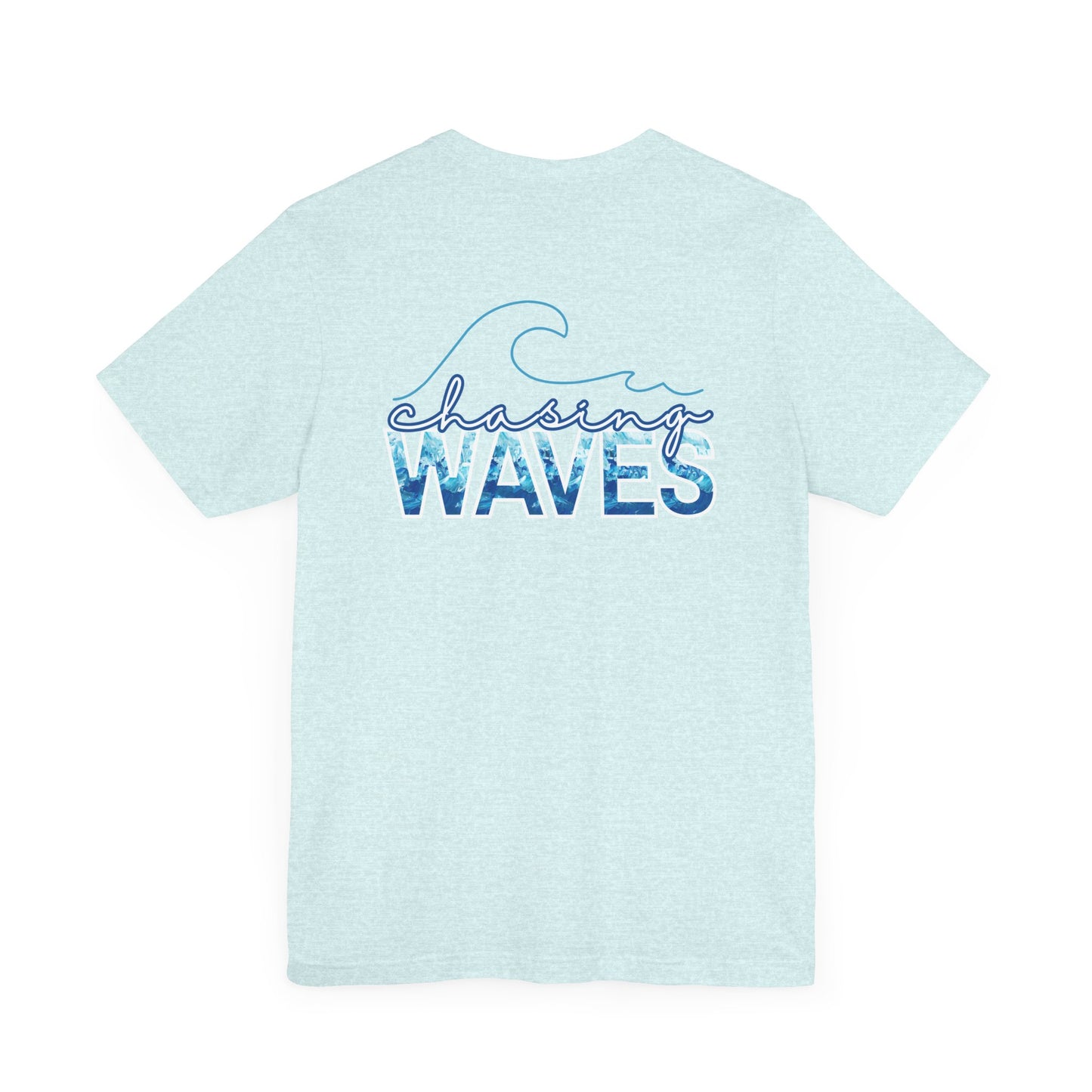 Chasing Waves -- Unisex Summer Shirt, Beachwear, Vacation Top, Summer Nights Apparel