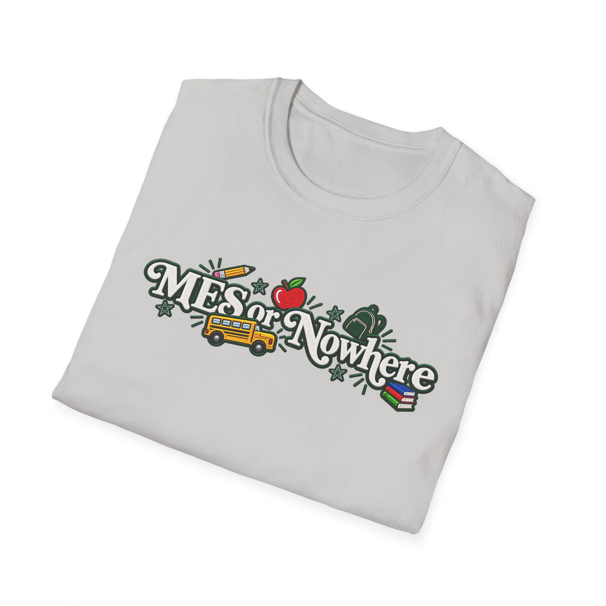 MES or Nowhere" - Moriches Softstyle T-Shirt