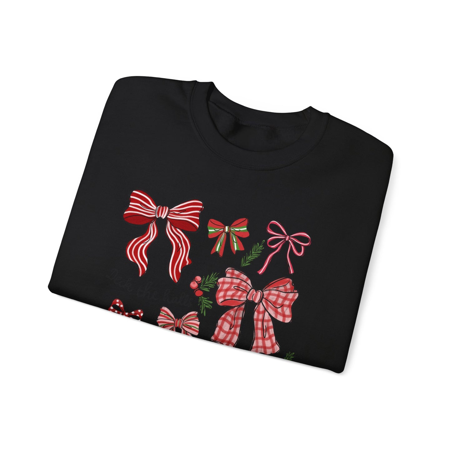 Holly Jolly Bows Christmas Crewneck