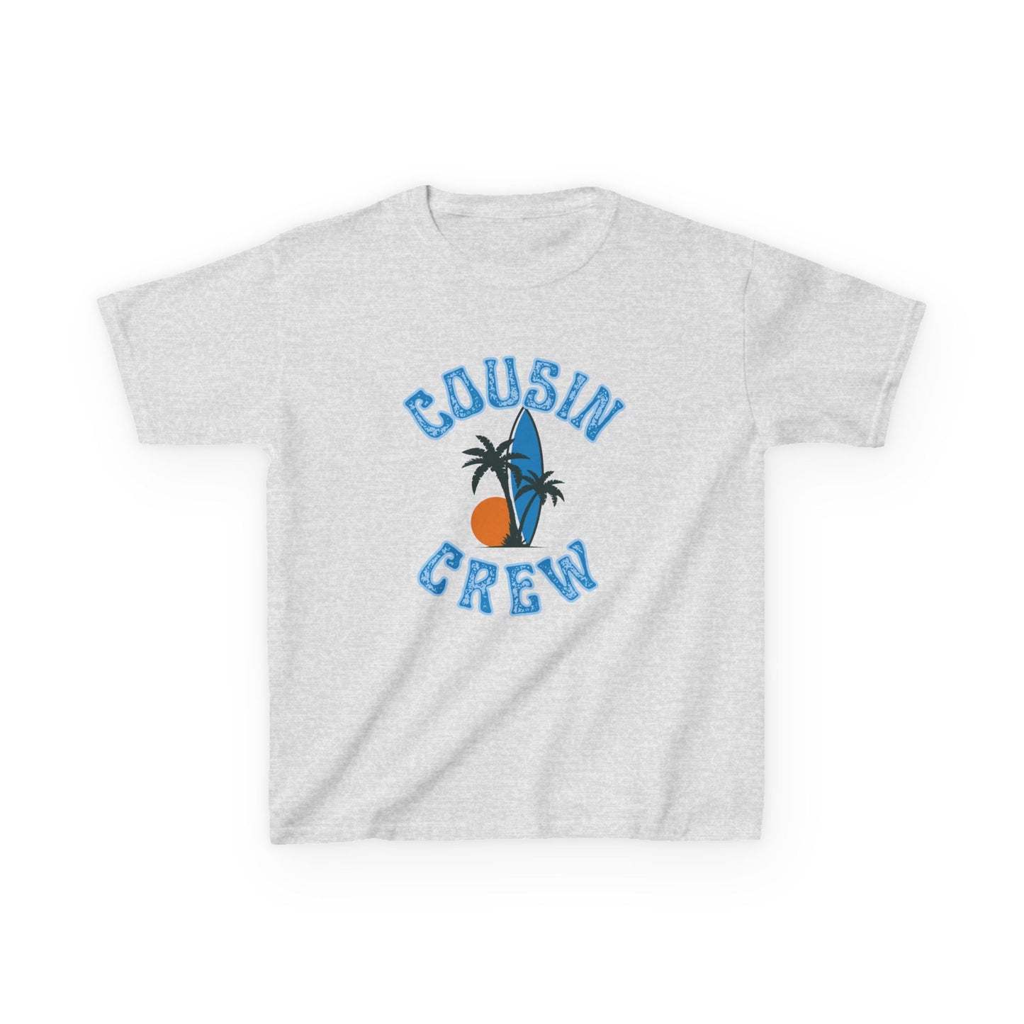 Cool Cousin Crew Kids Tee - Summer Fun, Family Gatherings, Beach Days, Mini Collection