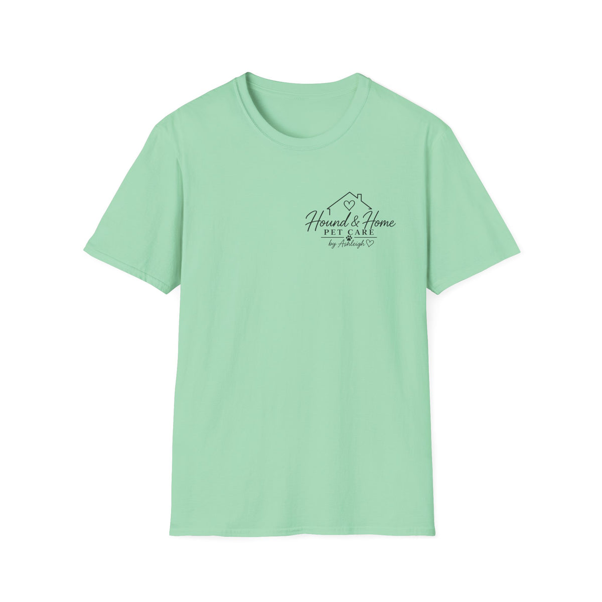 Hound & Home "Stay Pawsitive" — T-Shirt