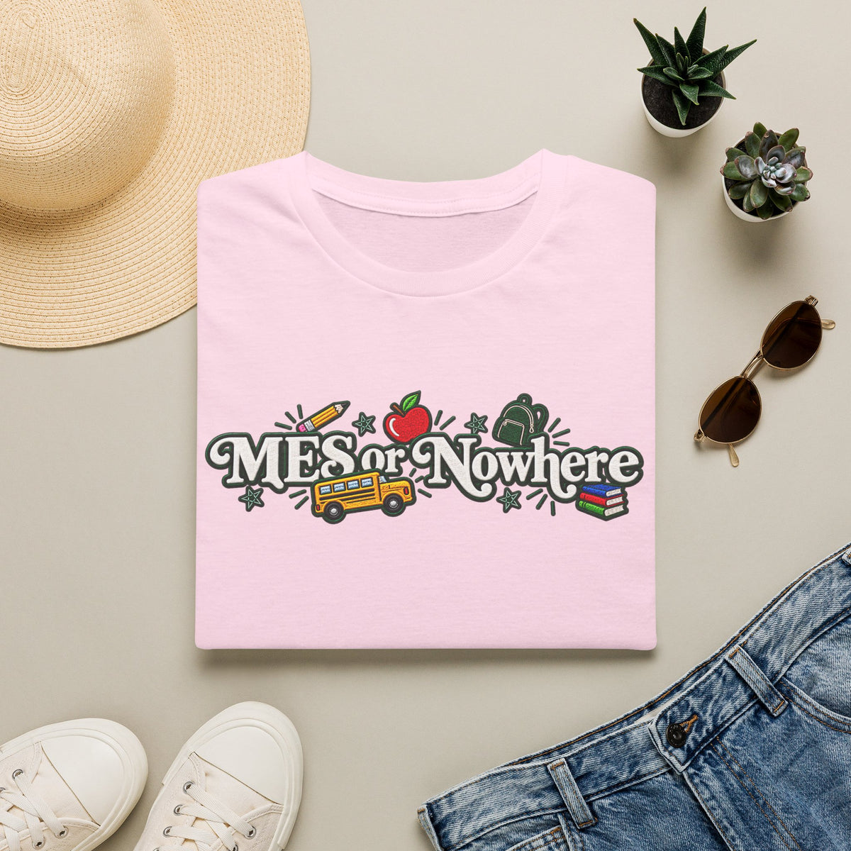 MES or Nowhere" - Moriches Softstyle T-Shirt