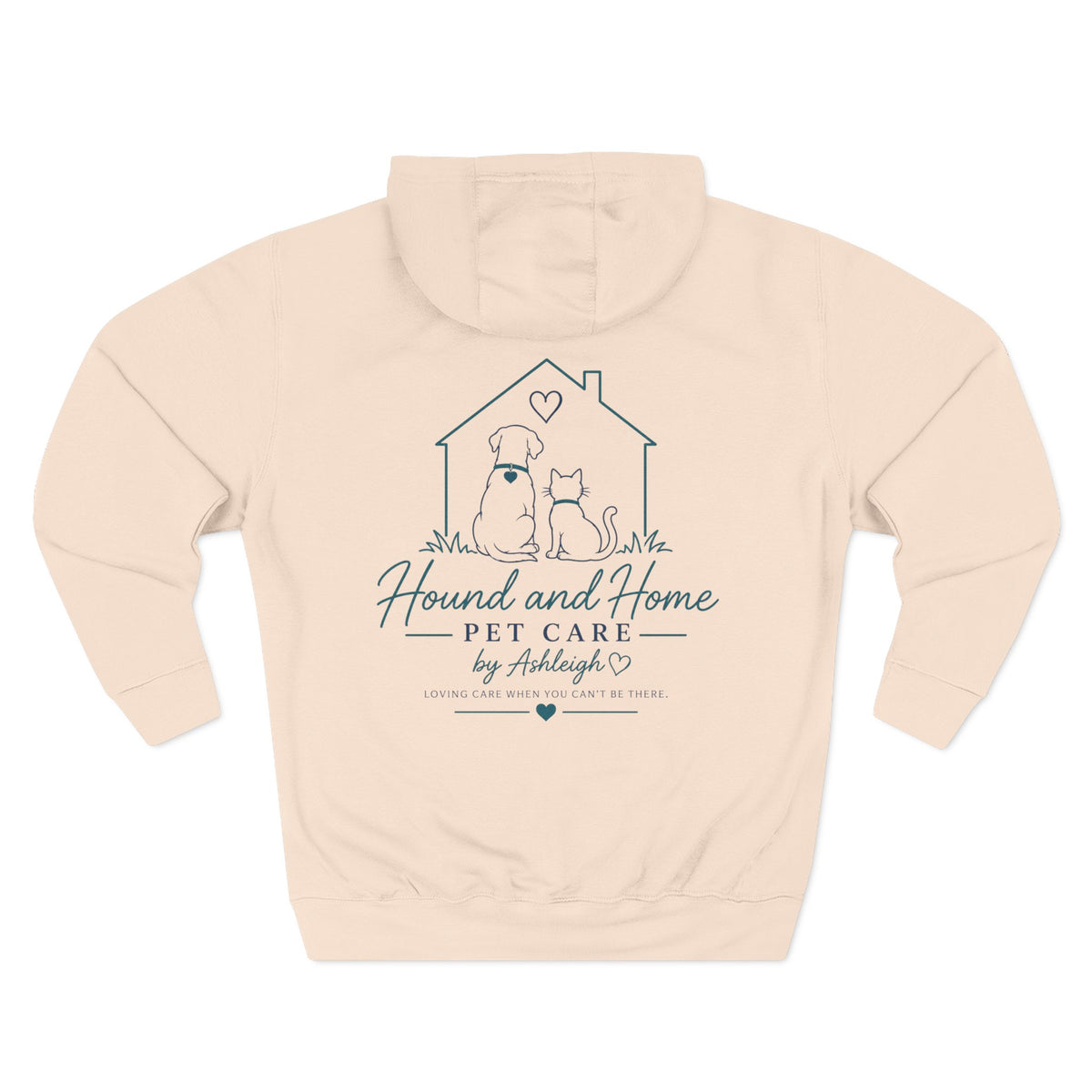 Ashleigh — "Hound and Home" Logo Personalized Pullover