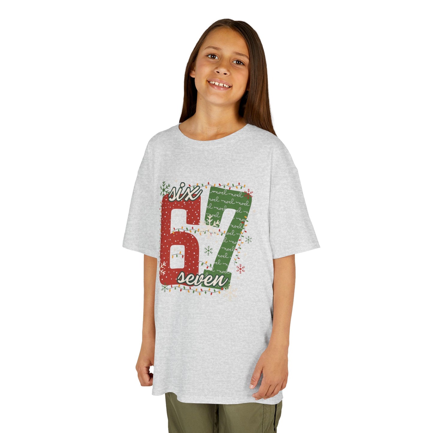 Kids '67' Christmas Number Graphic Tee — Youth- Christmas