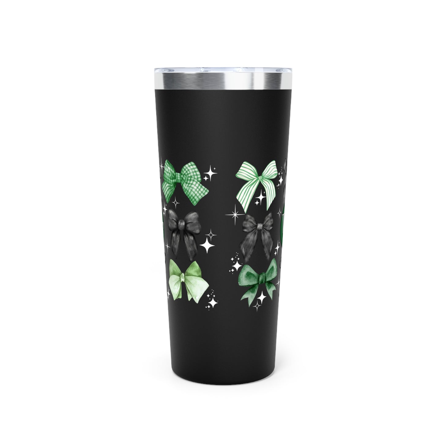 22oz Copper Vacuum Insulated Tumbler with WF Logo and Bows