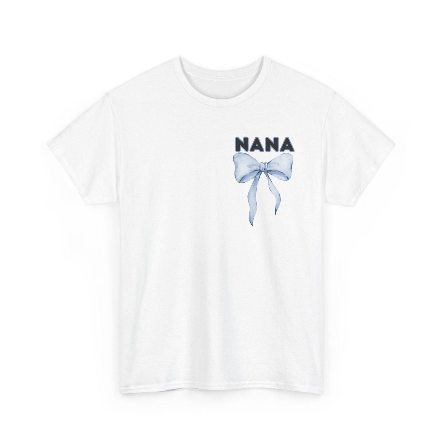 Nana Blue Bow Unisex Heavy Cotton Tee - Simply the Best