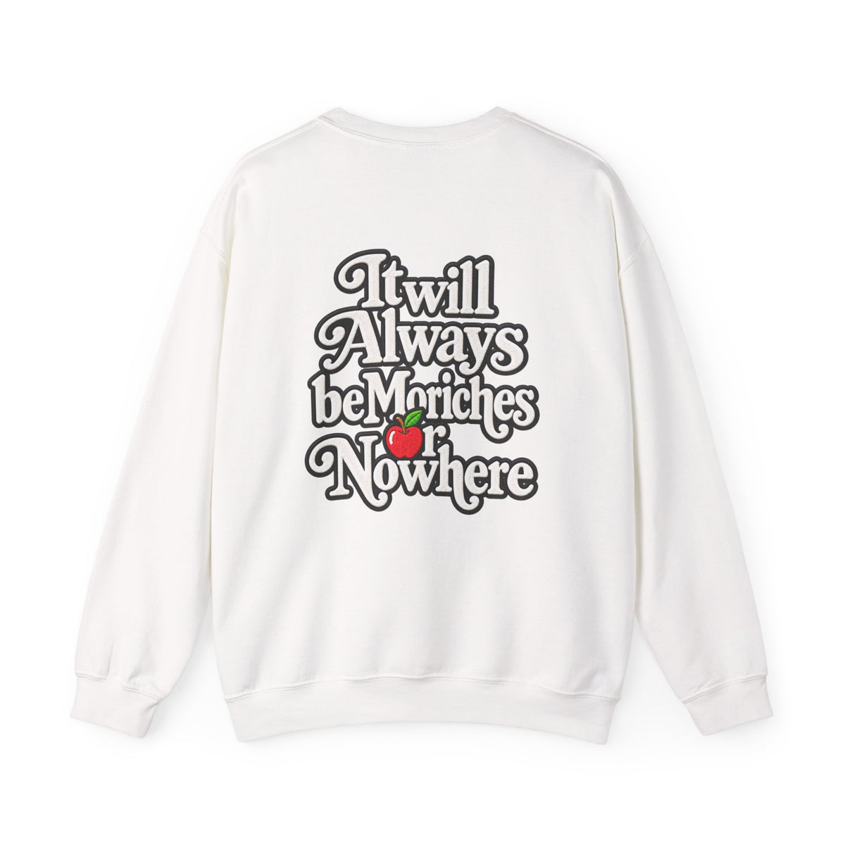 "MES or Nowhere w/ School Things" - Moriches Crewneck Sweatshirt