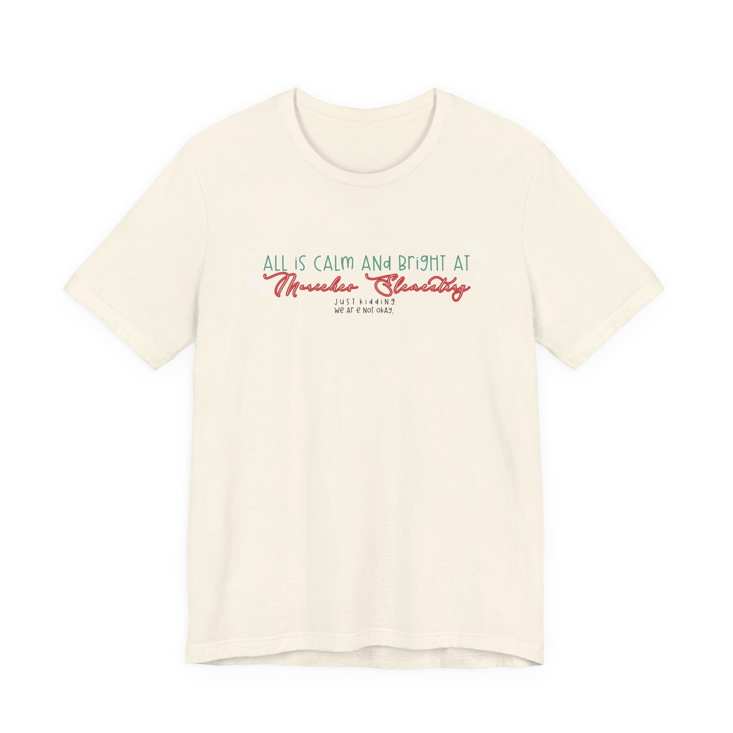 All is calm at Moriches— Christmas Unisex T‑Shirt
