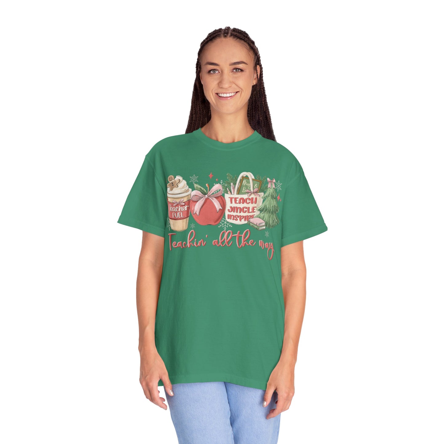 Teachin' All the Way  — Christmas Tee