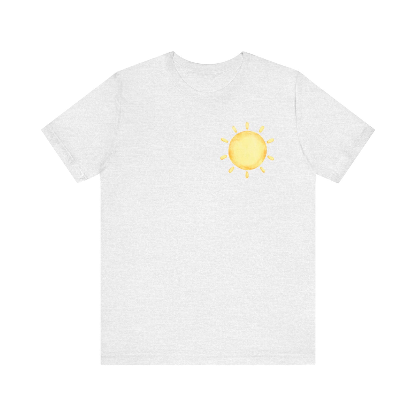 Sunny Vibes Tee - Here Comes the Sun, Unisex Tee, Summer T-Shirt