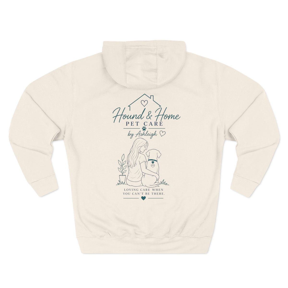 Ashleigh 2— "Hound and Home" Logo Personalized Pullover