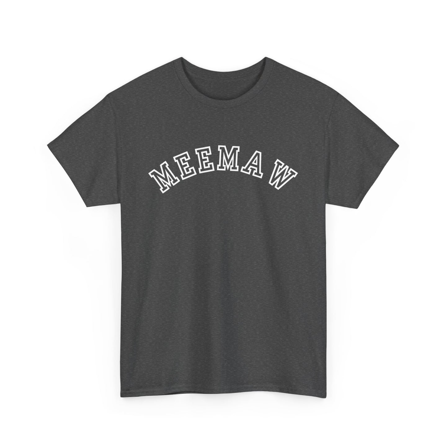 Meemaw- Unisex Heavy Cotton Tee - Comfortable Everyday Wear- Motherhood