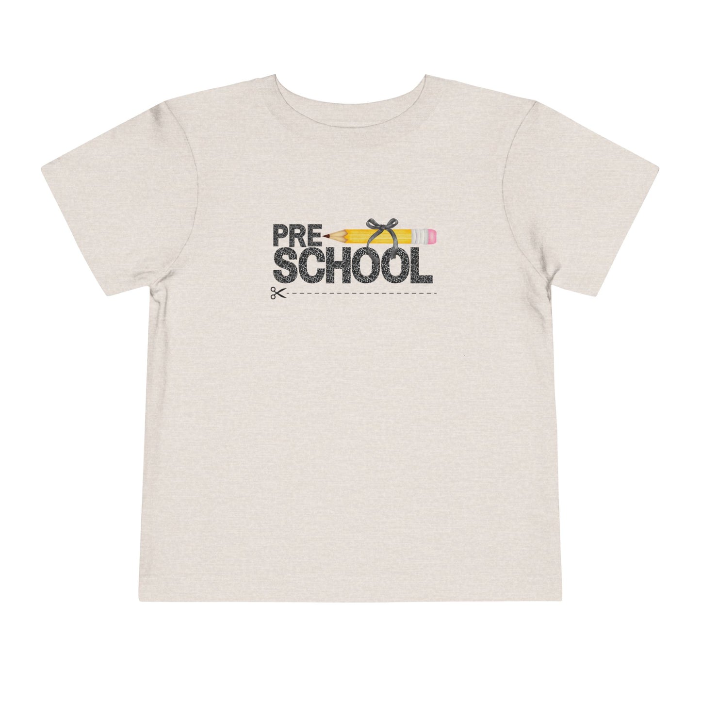 Preschool Girl Toddler Tee - Back to School Shirt for Kids