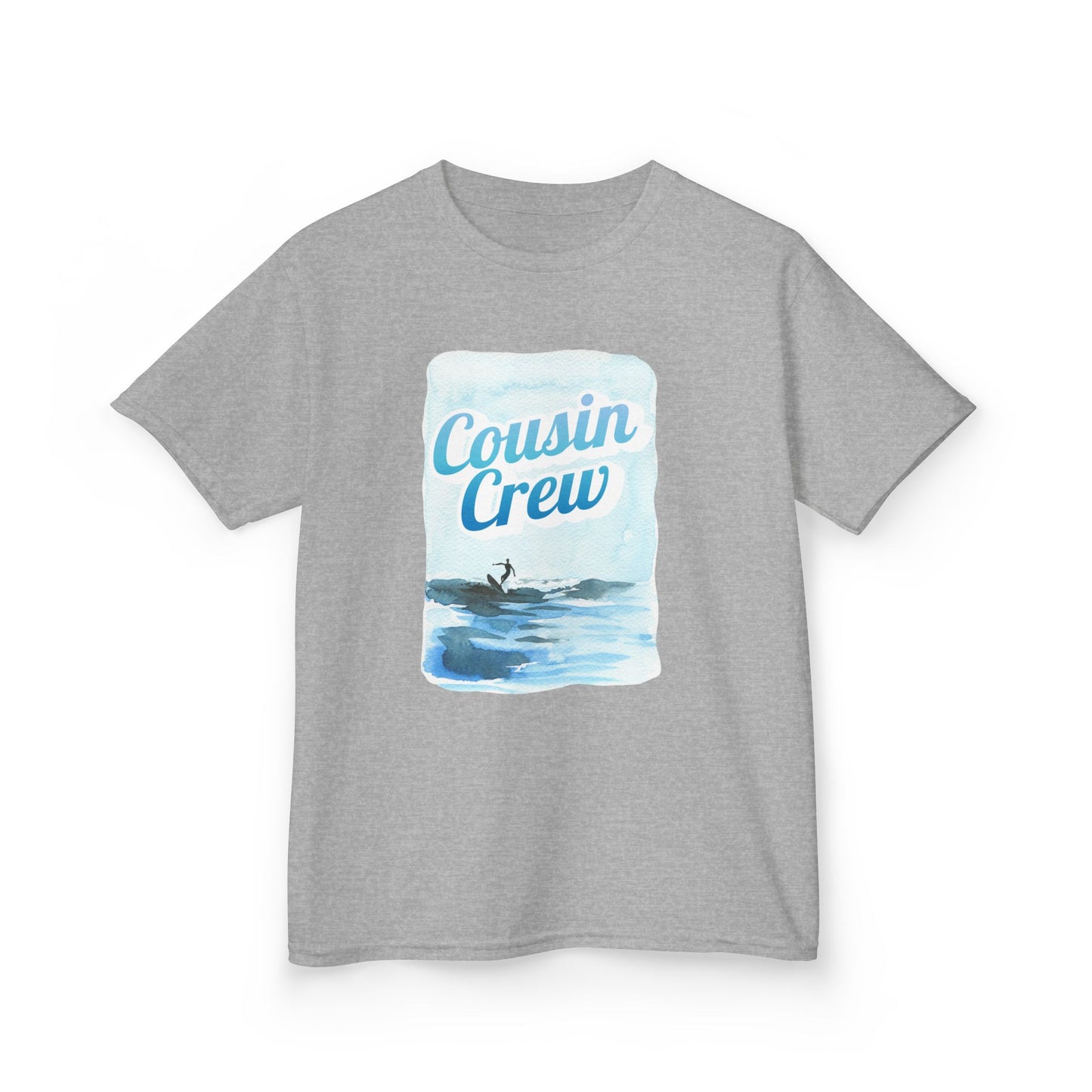 Cool Cousin Crew Kids Tee - Summer Fun, Family Gatherings, Beach Days, Mini Collection