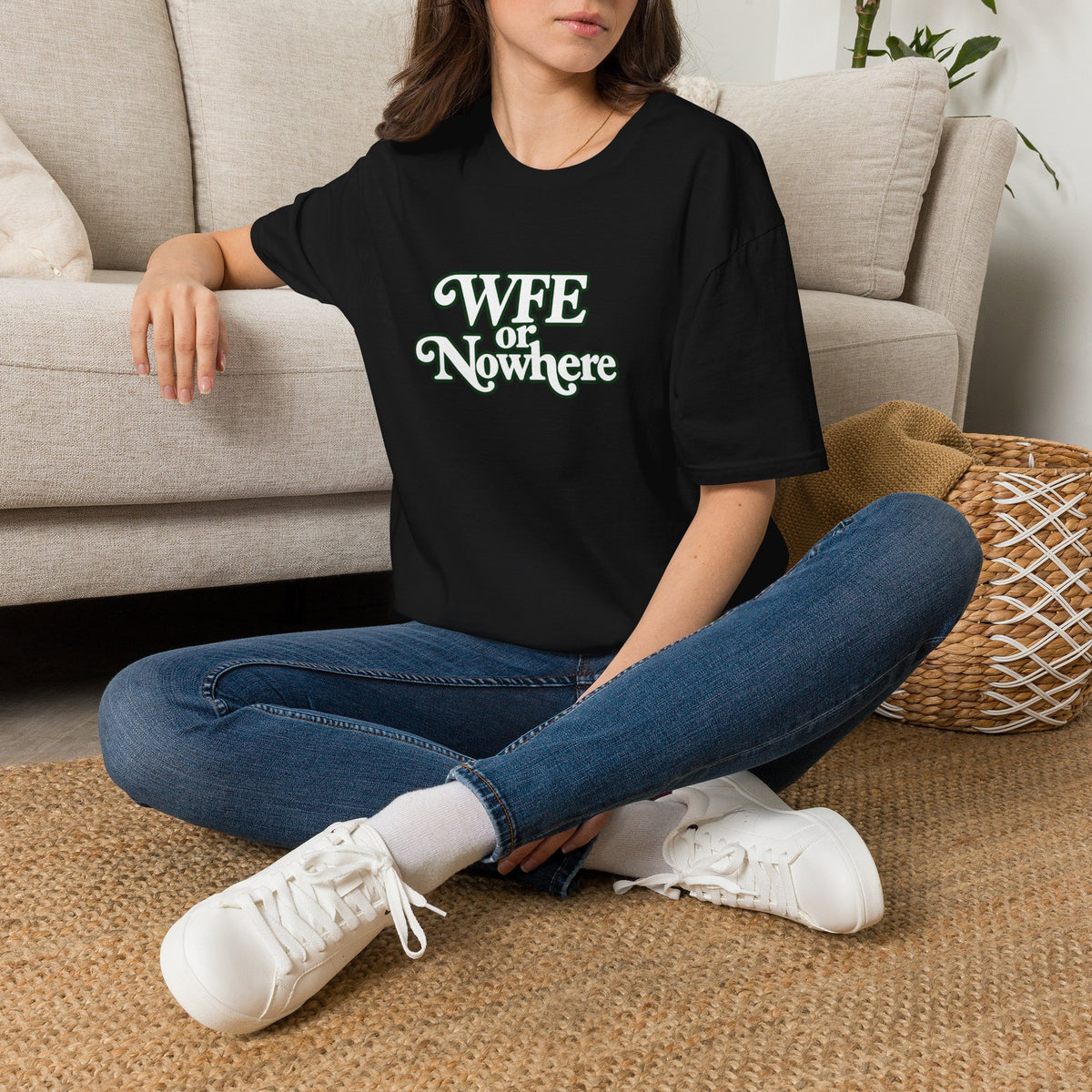 "WFE or Nowhere" -PLAIN- Softstyle T-Shirt
