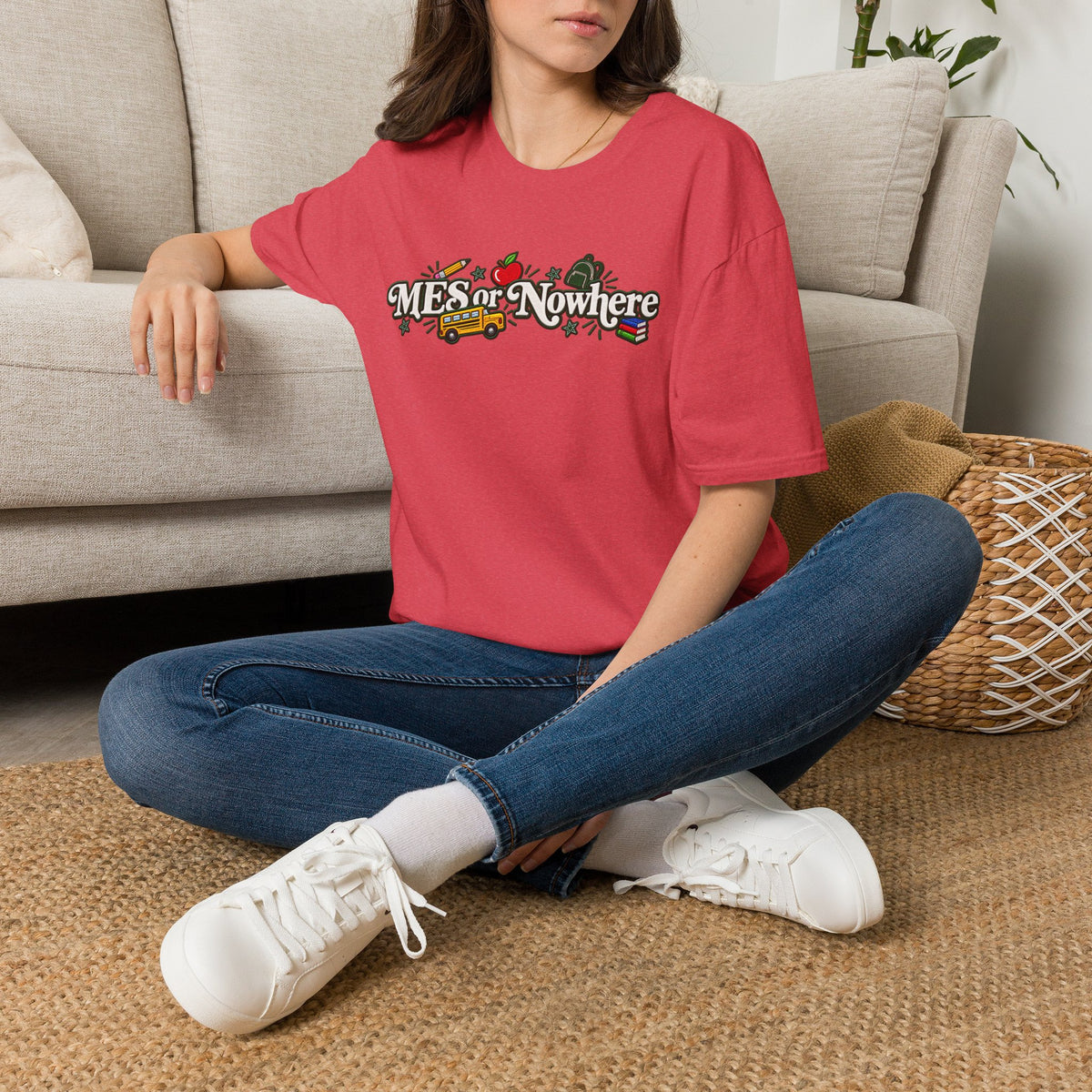 MES or Nowhere" - Moriches Softstyle T-Shirt