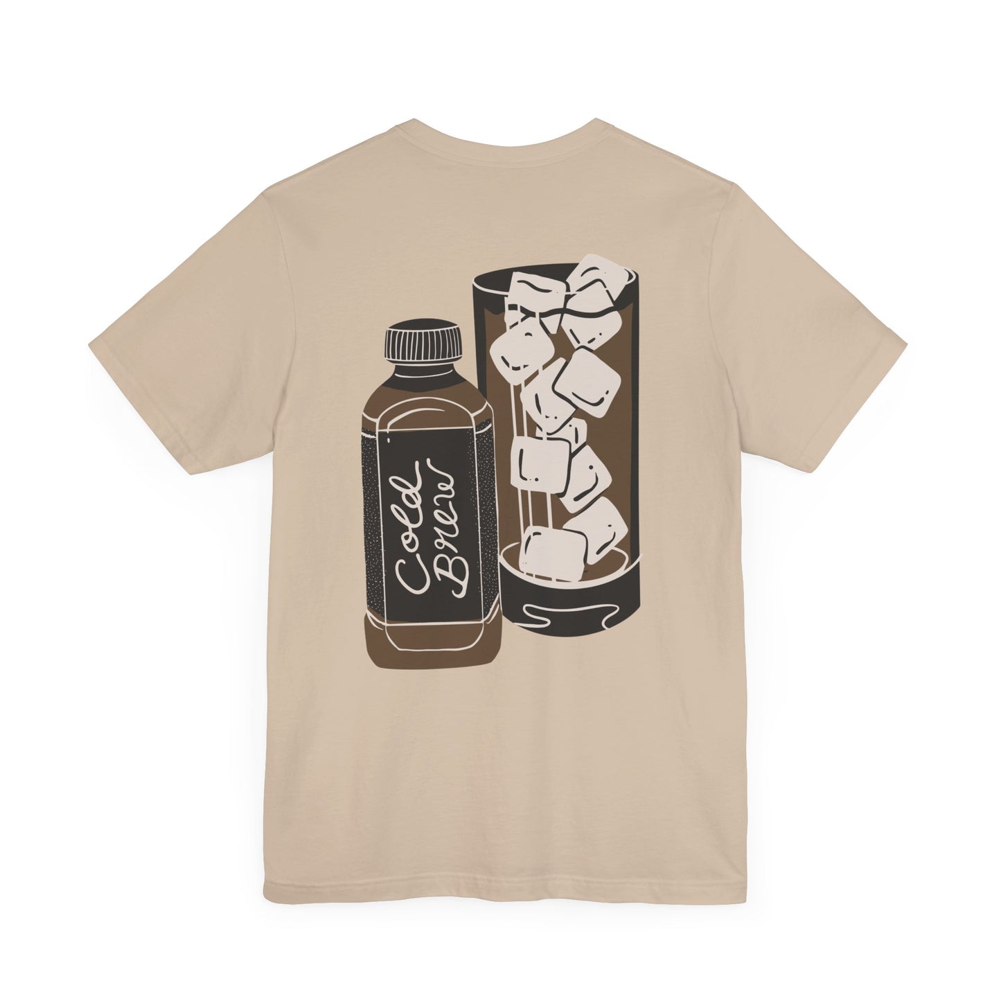Cold Brew Coffee Lovers Tee, Unisex Jersey Shirt for Coffee Lovers