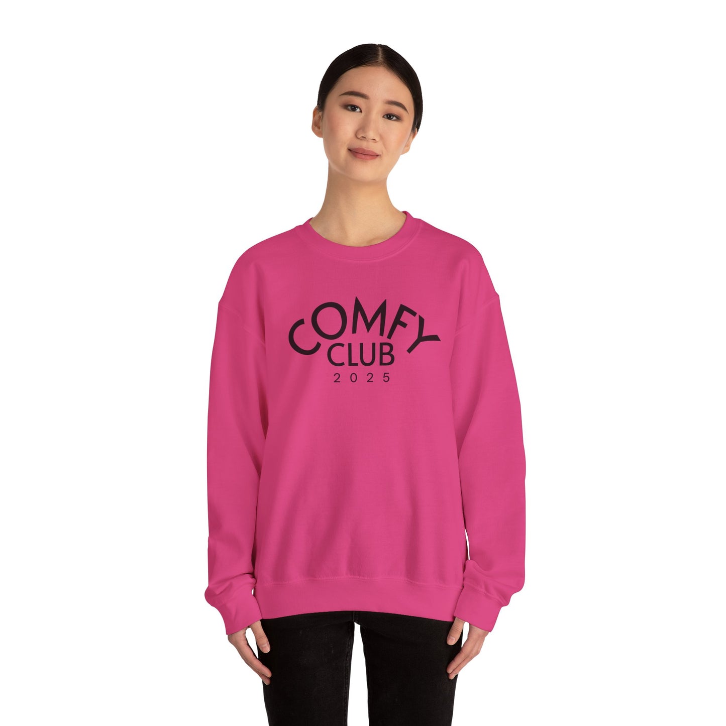 PERSONALIZED- Comfy Club 2025 Unisex Heavy Blend Crewneck Sweatshirt