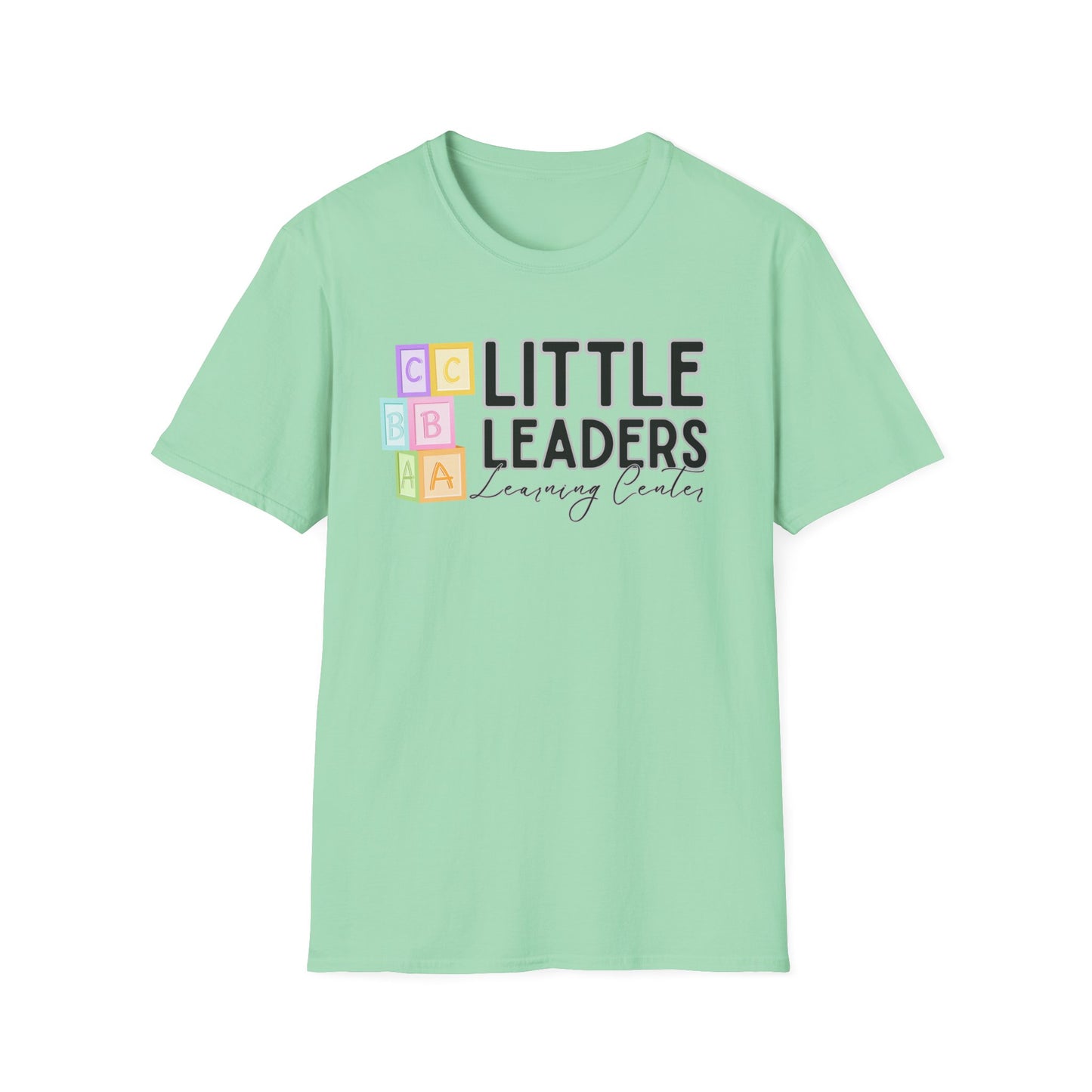 Little Leaders w/ Blocks Design Unisex T-Shirt