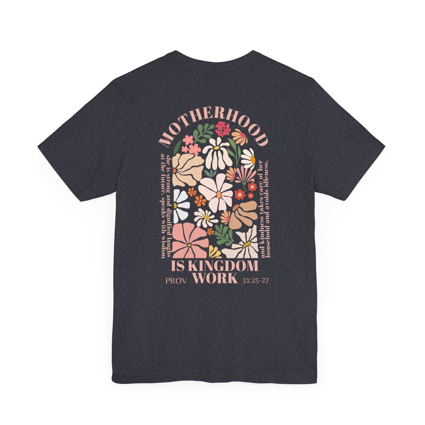 Inspirational Motherhood Graphic Tee – Comfortable Unisex Jersey Short Sleeve Shirt