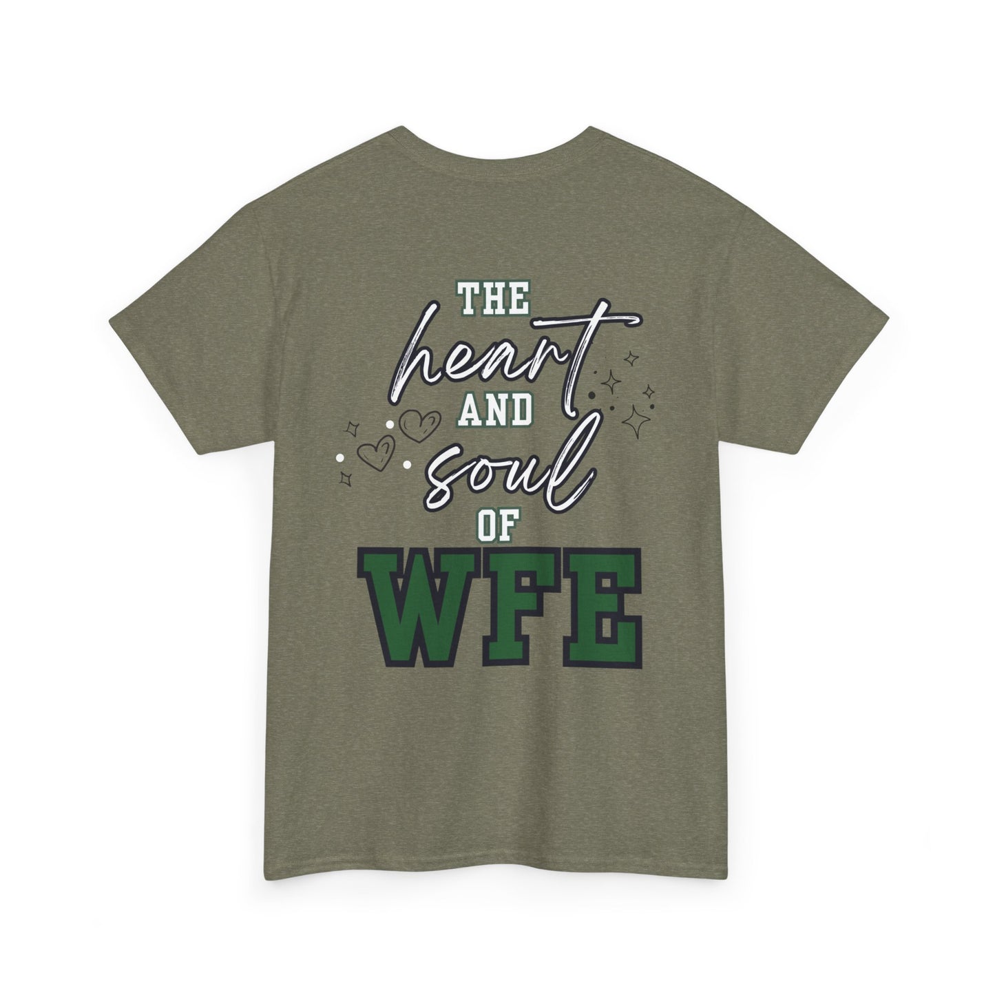 WFE Office Staff Unisex Heavy Cotton Tee - Heart & Soul of WFE Design