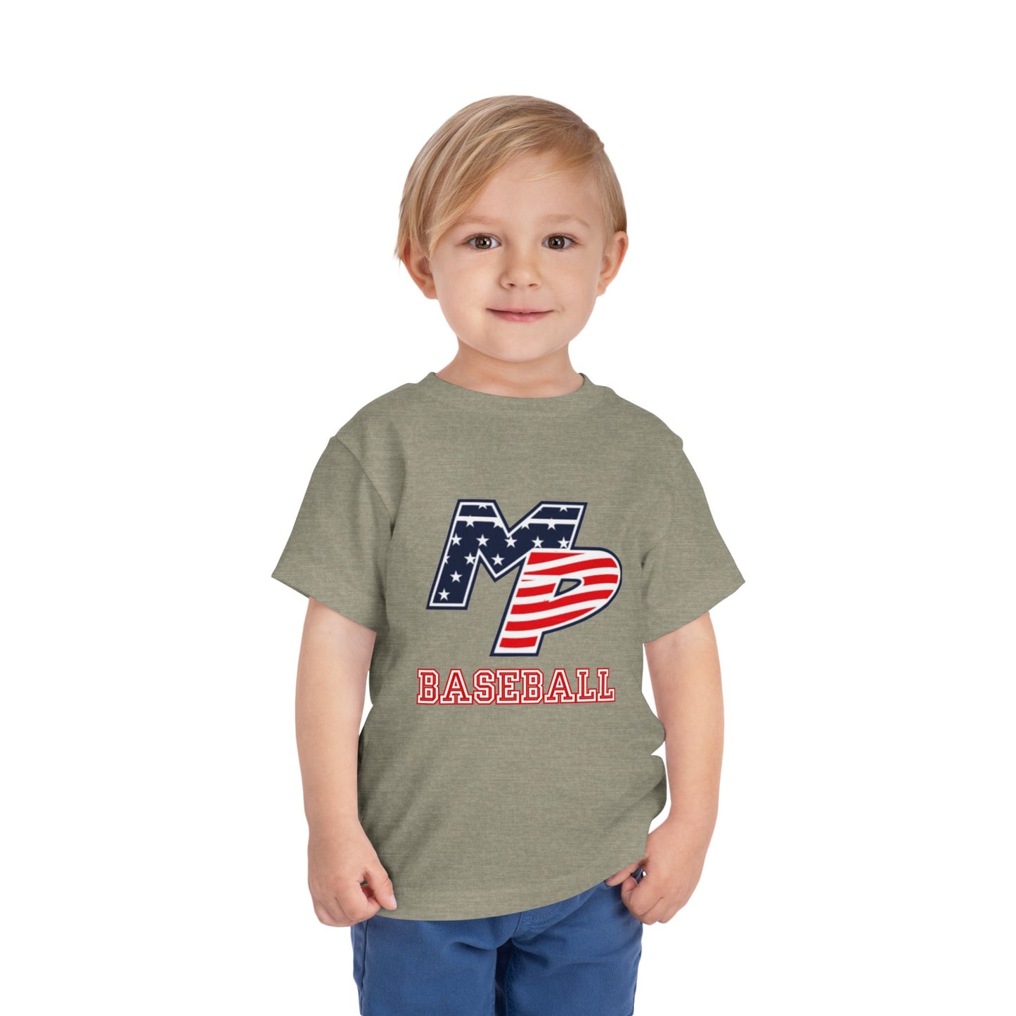 Miller Place- Toddler Baseball Tee - MP Design