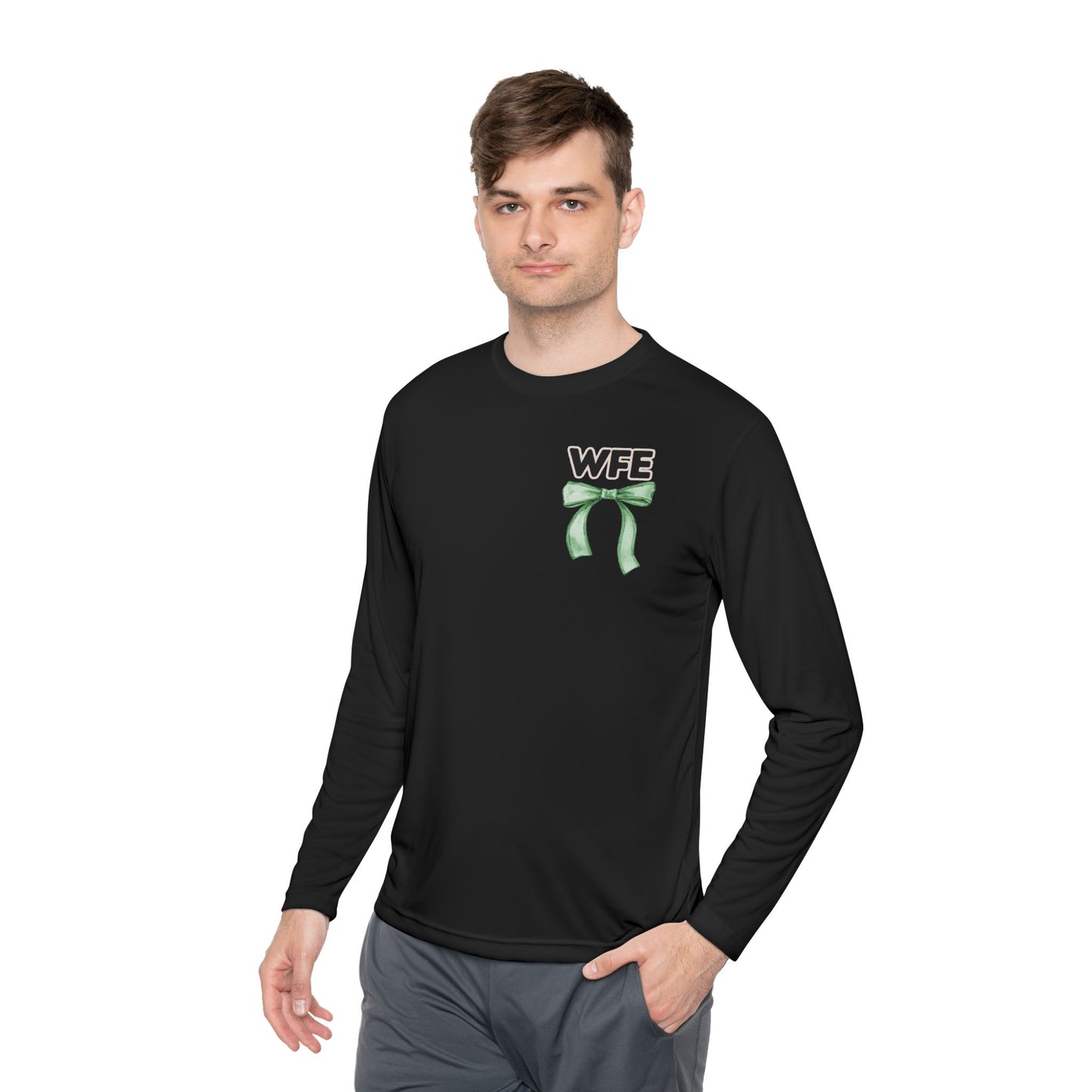 WFE Teacher Bow Long Sleeve Tee