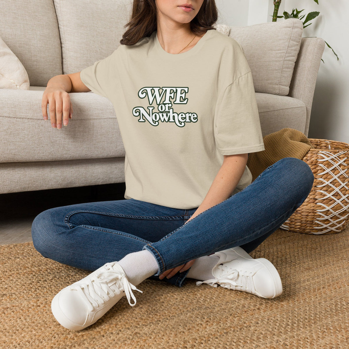"WFE or Nowhere" -PLAIN- Softstyle T-Shirt