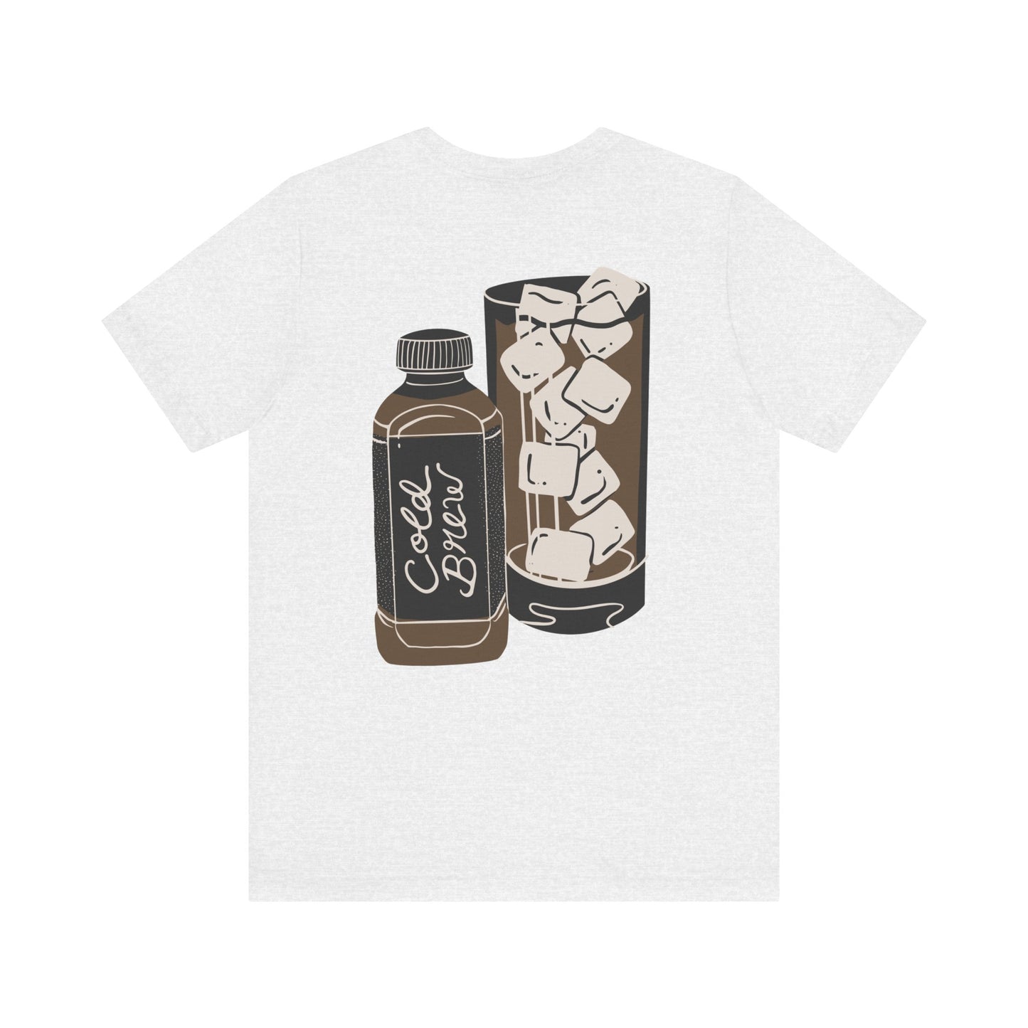 Cold Brew Coffee Lovers Tee, Unisex Jersey Shirt for Coffee Lovers