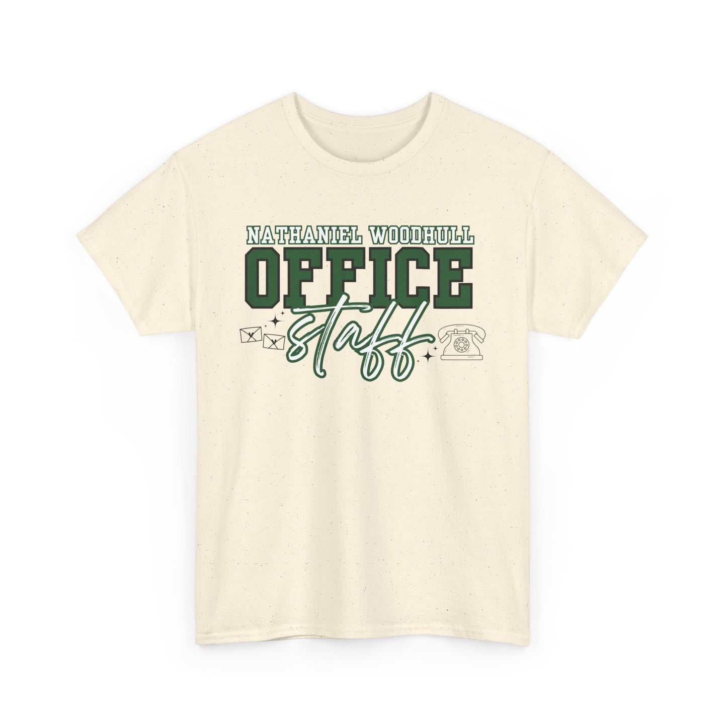 Woodhull Office Staff Unisex Heavy Cotton Tee - Heart & Soul of Woodhull Design