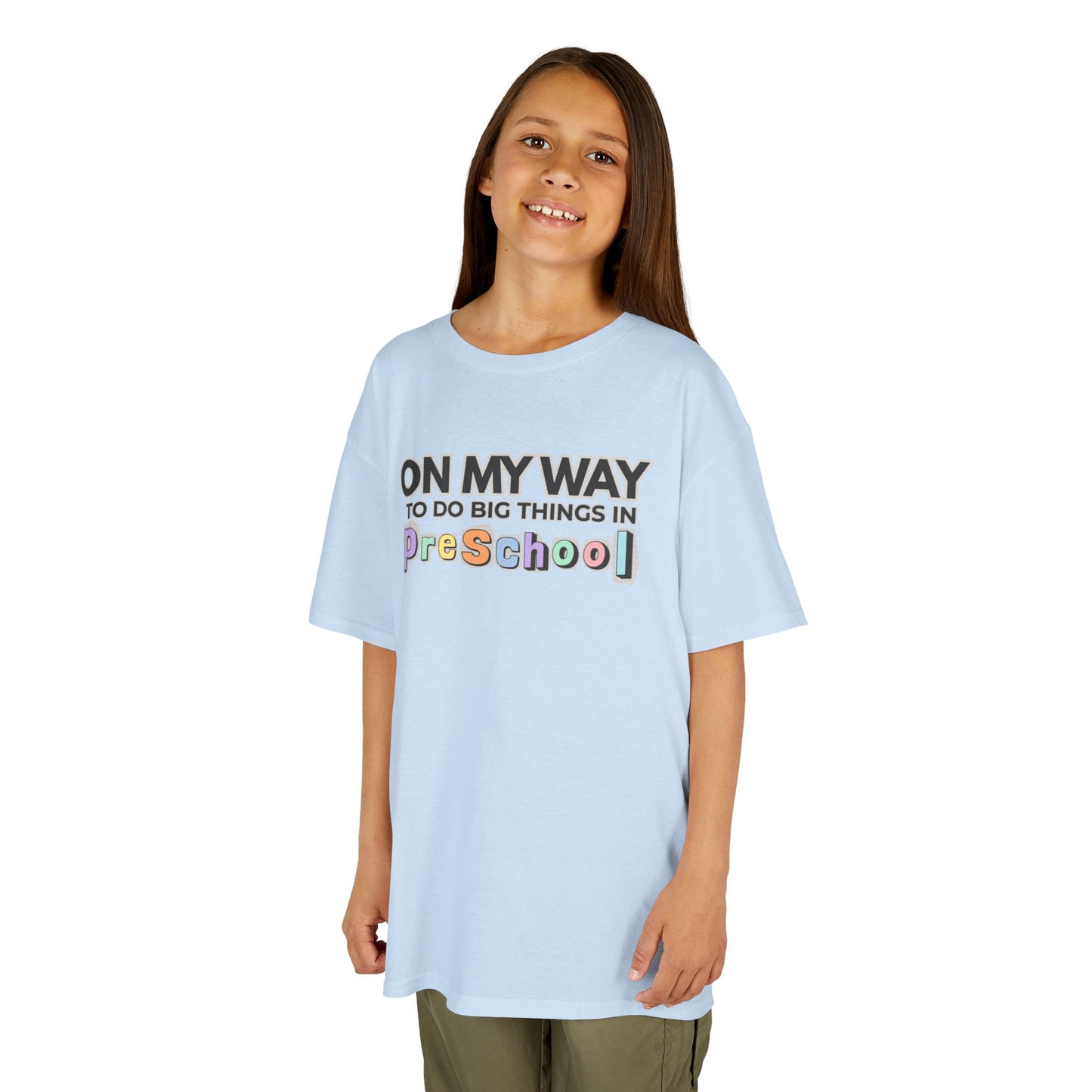Big Things in PreSchool- Kids Back to School Shirt