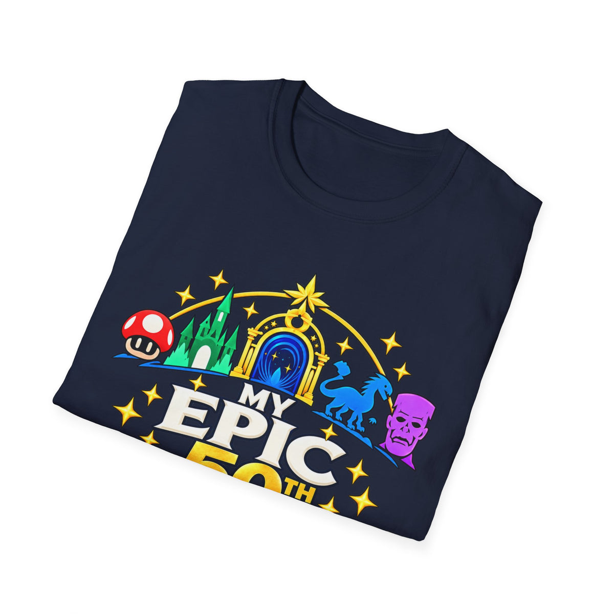 My Epic 50th Birthday Celebration T-Shirt- Personalized