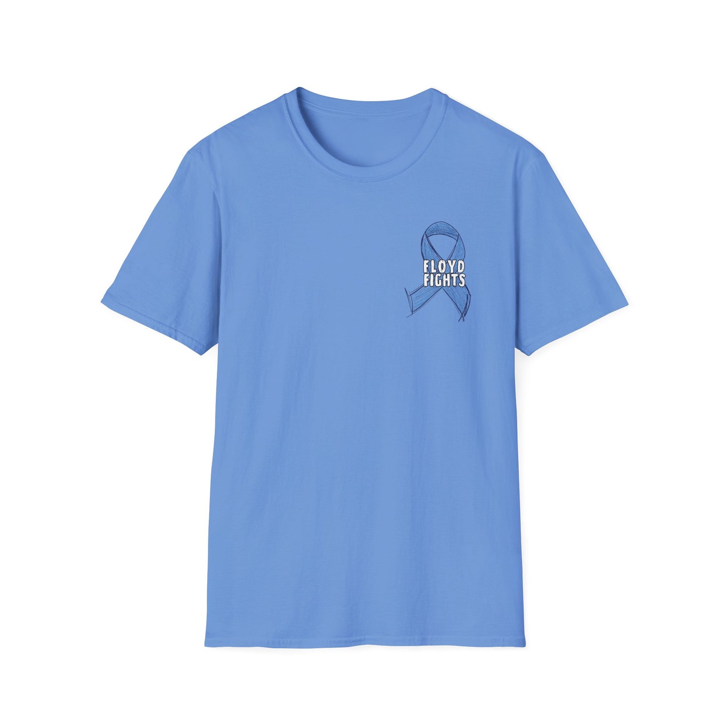 FLOYD FIGHTS Ribbon Diabetes Awareness T-Shirt | Softstyle Tee