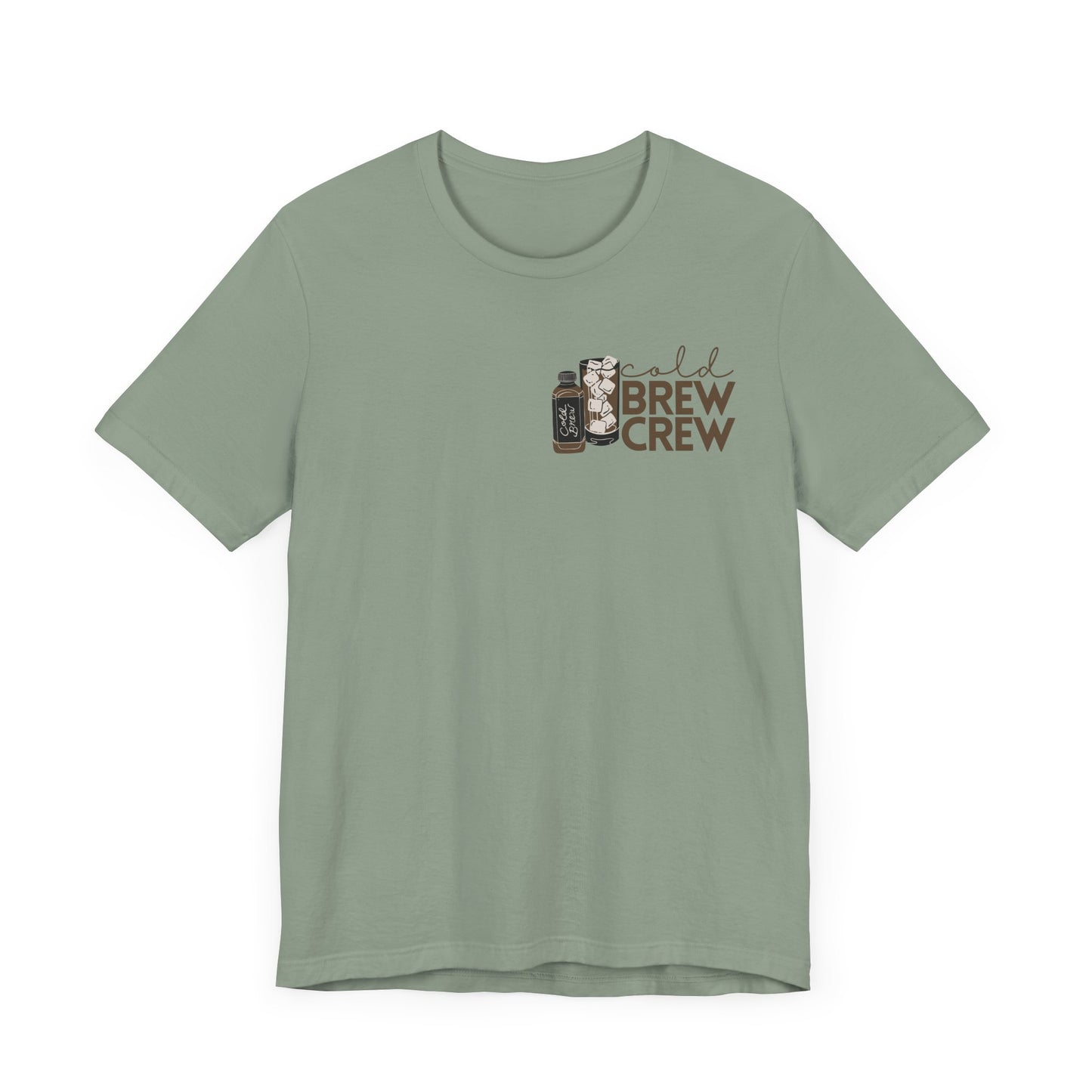 Cold Brew Coffee Lovers Tee, Unisex Jersey Shirt for Coffee Lovers