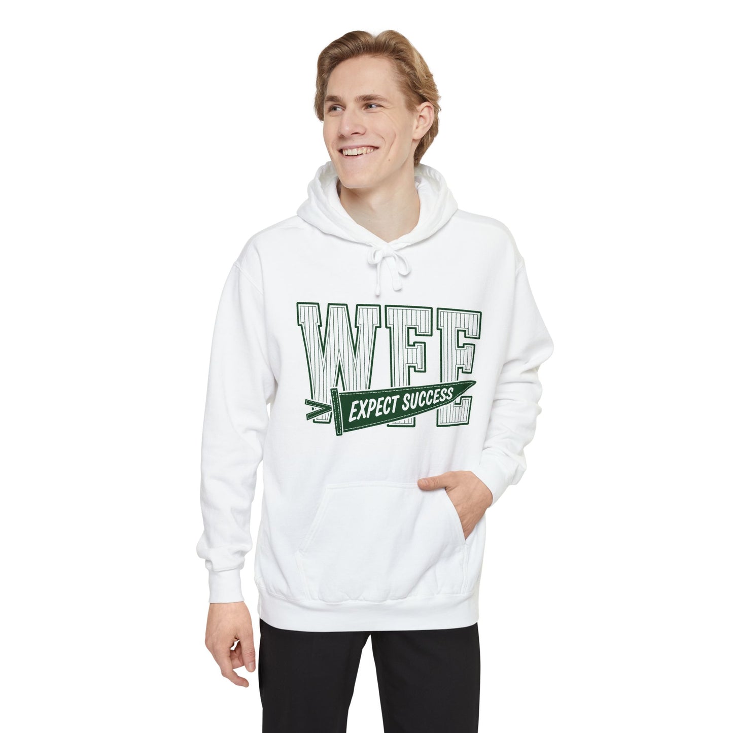 WFE “Expect Success”  Pennant- Vintage Collegiate Pullover