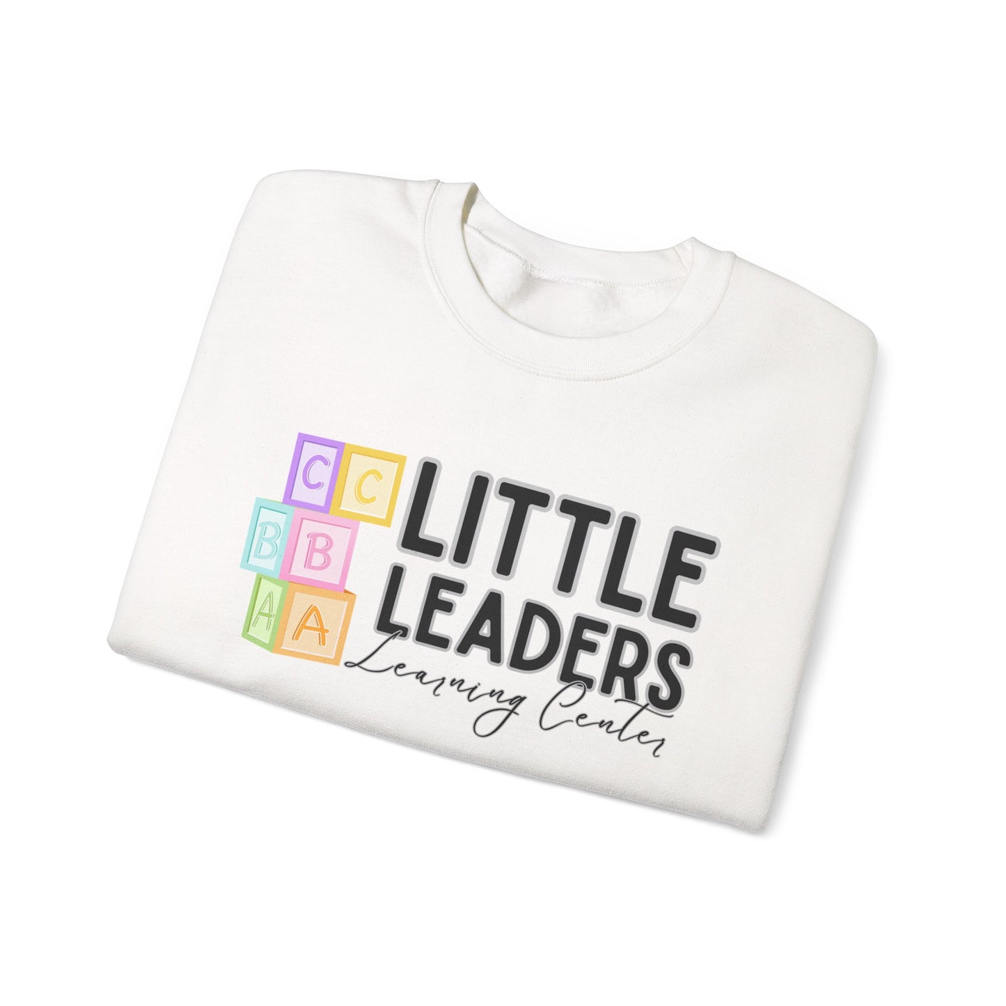 Little Leaders w/ Blocks Crewneck Unisex Sweatshirt