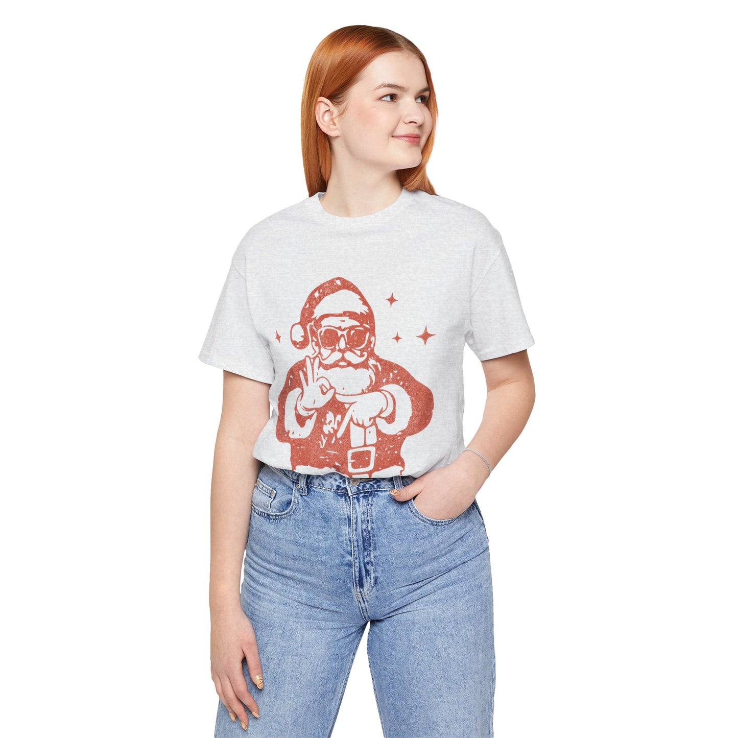 Santa 6 7 — Christmas Unisex T‑Shirt