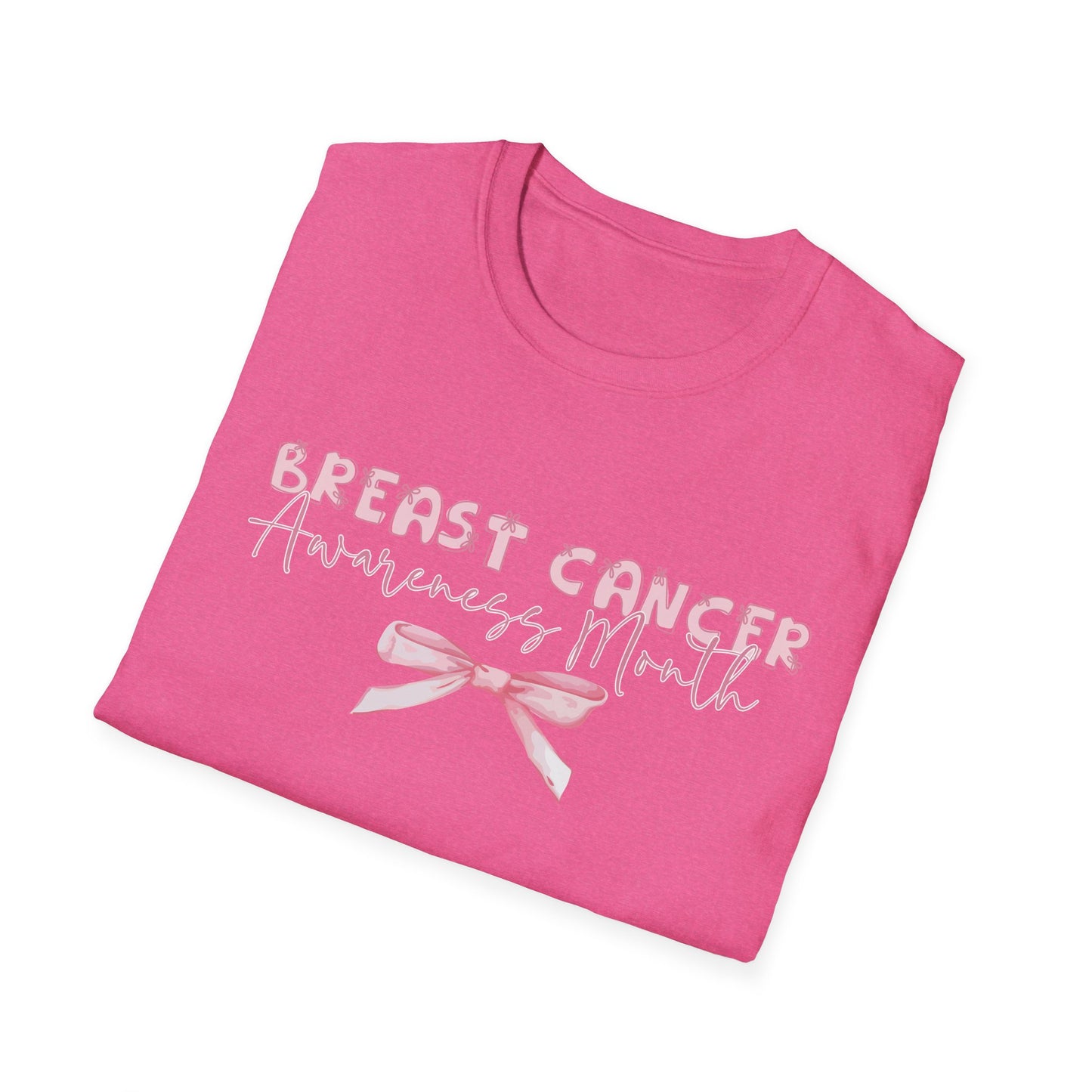 Breast Cancer Awareness Tee, Unisex Softstyle T-Shirt