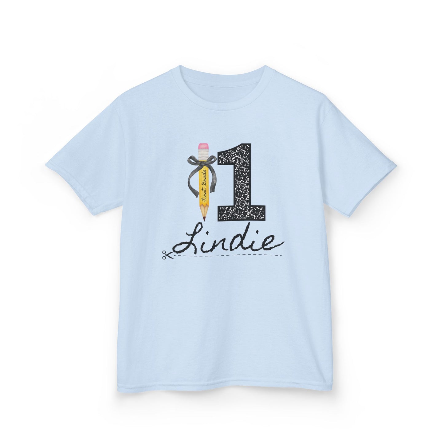 1st Grade- Personalized Kids Tee - Back to School