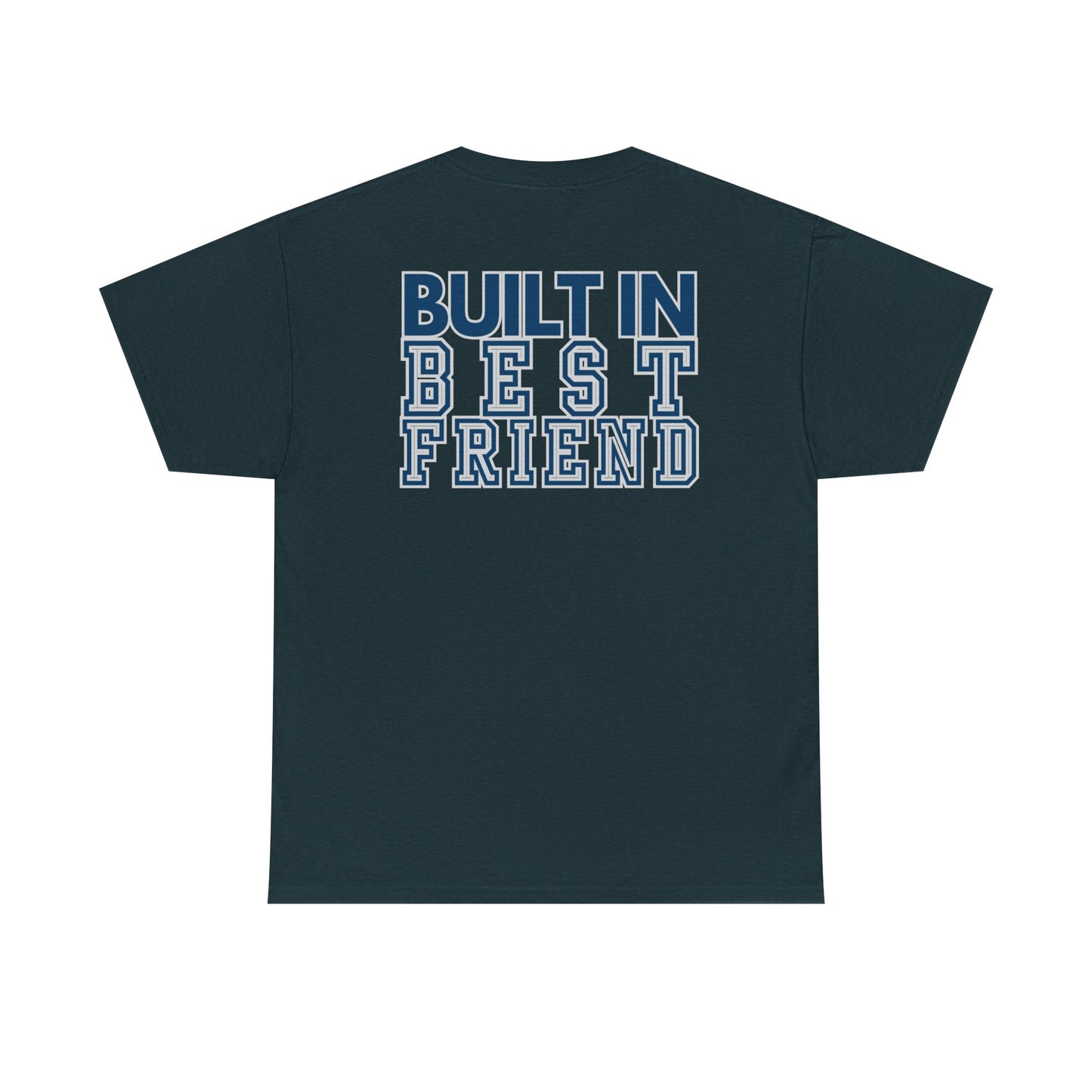 Built in Best Friend - Dad- Unisex Heavy Cotton Tee - Fatherhood