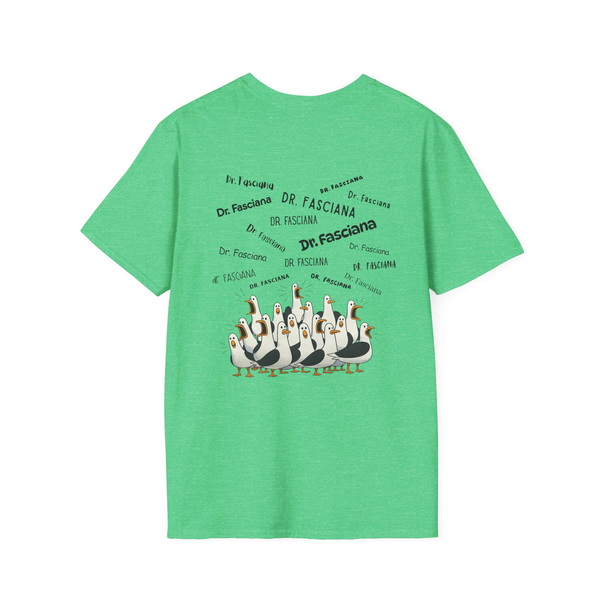 Dr. Fasciana- Seagull Crew Graphic T-Shirt — Personalized