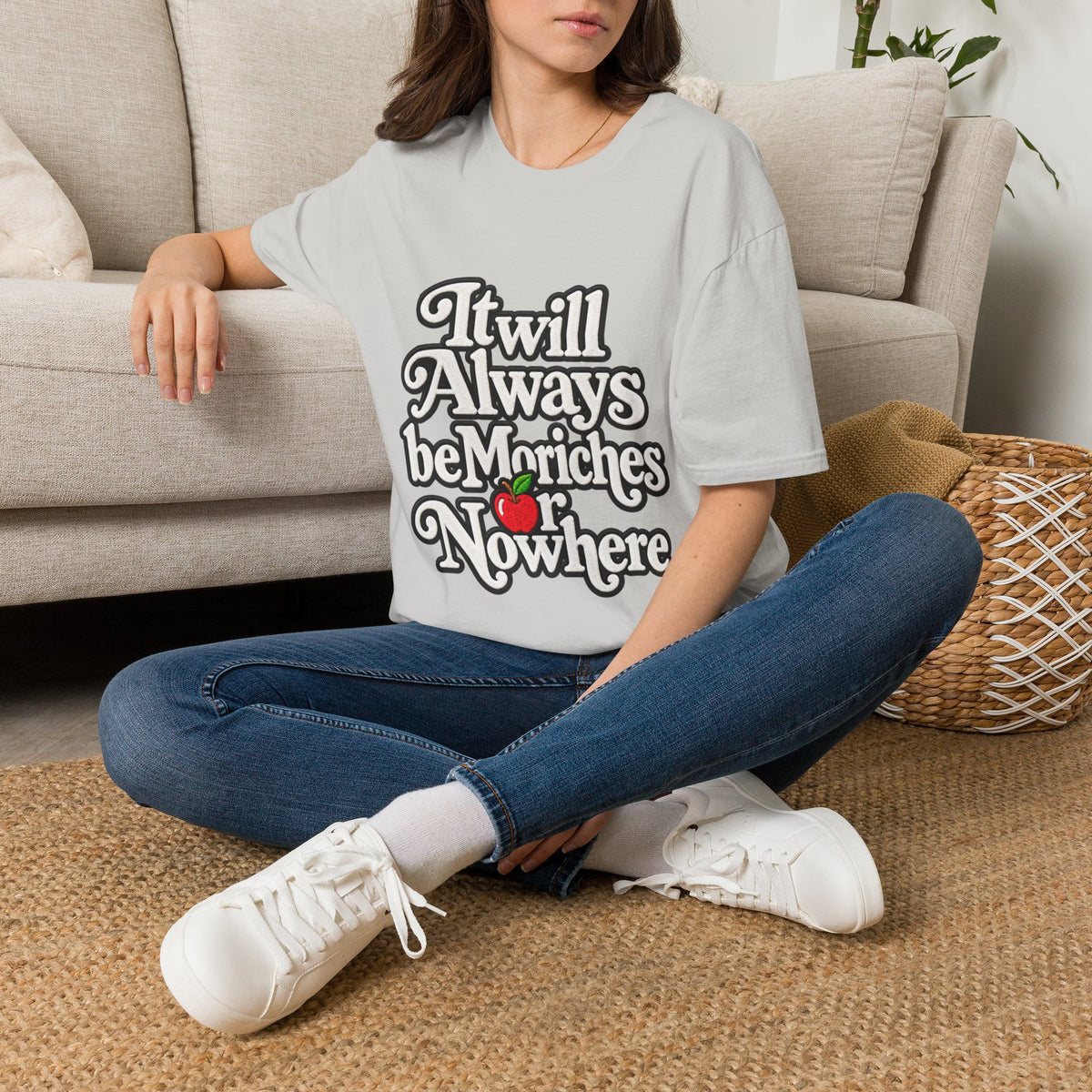 "It will Always be Moriches or Nowhere" - Softstyle T-Shirt