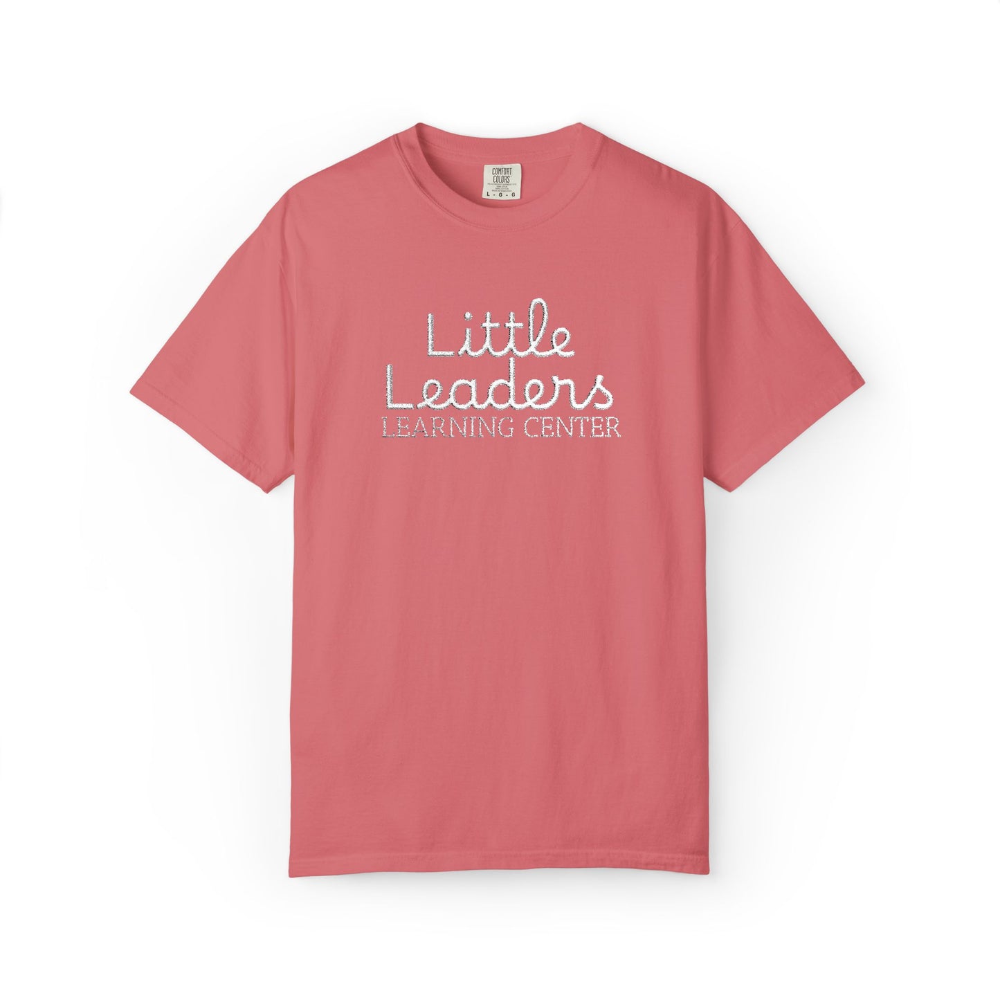 Little Leaders Full Embroidered Unisex Garment-Dyed T-Shirt