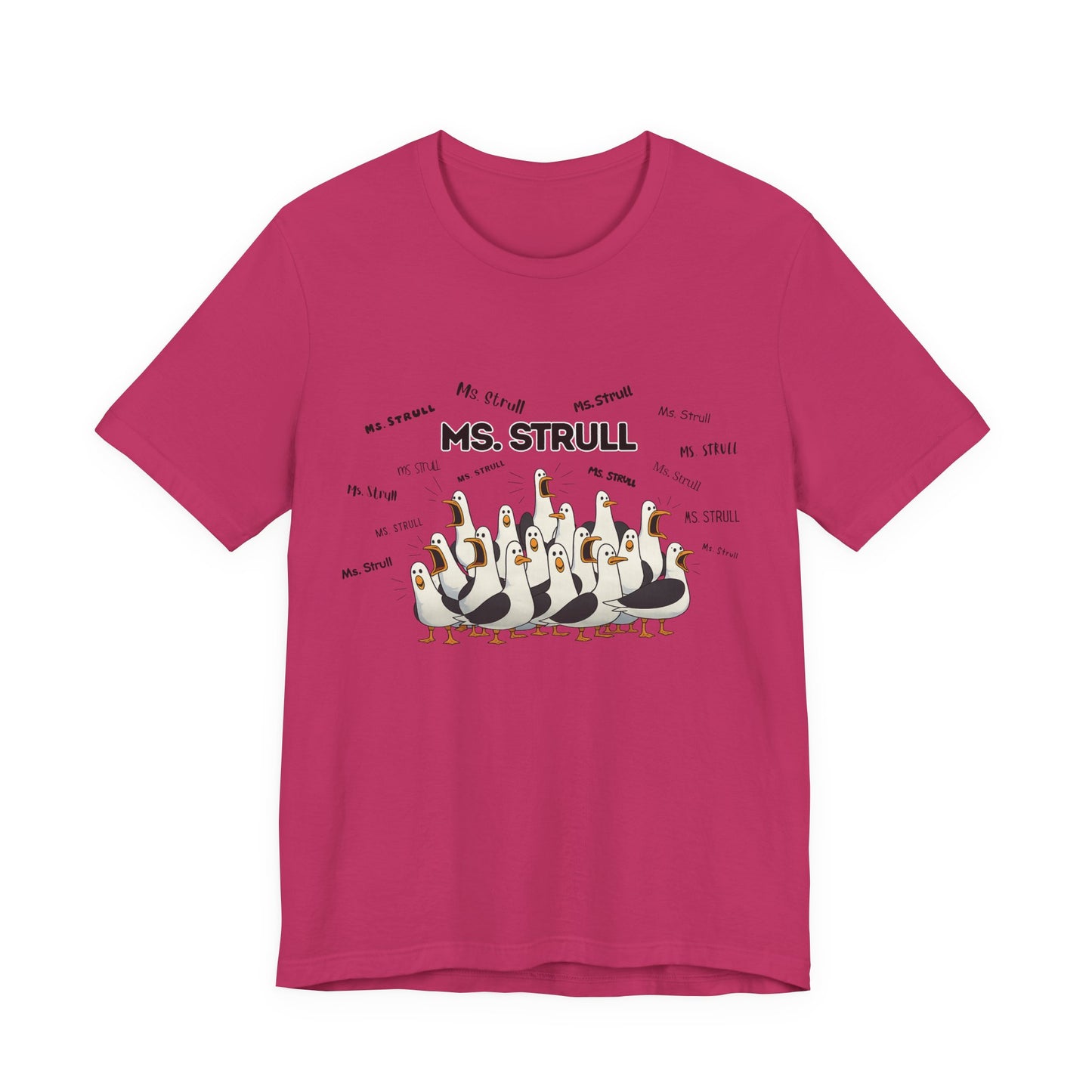 Mrs. Strull Penguin Choir T-Shirt — Funny Teacher Personalized Tee