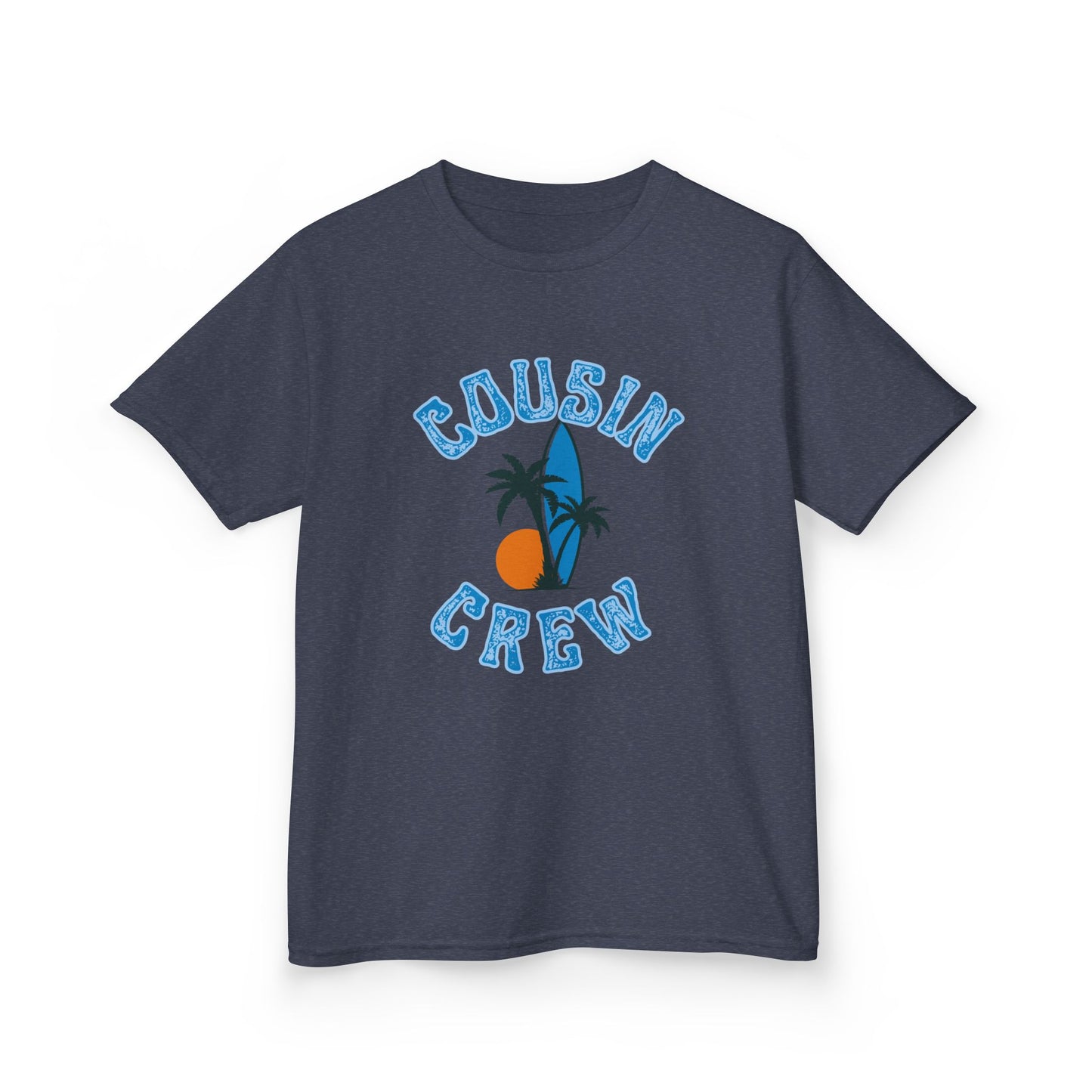 Cool Cousin Crew Kids Tee - Summer Fun, Family Gatherings, Beach Days, Mini Collection