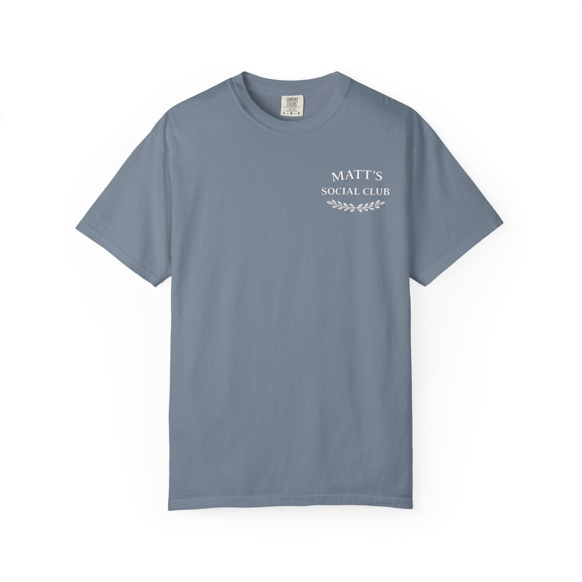 Matt's Social Club T-Shirt — Personalized