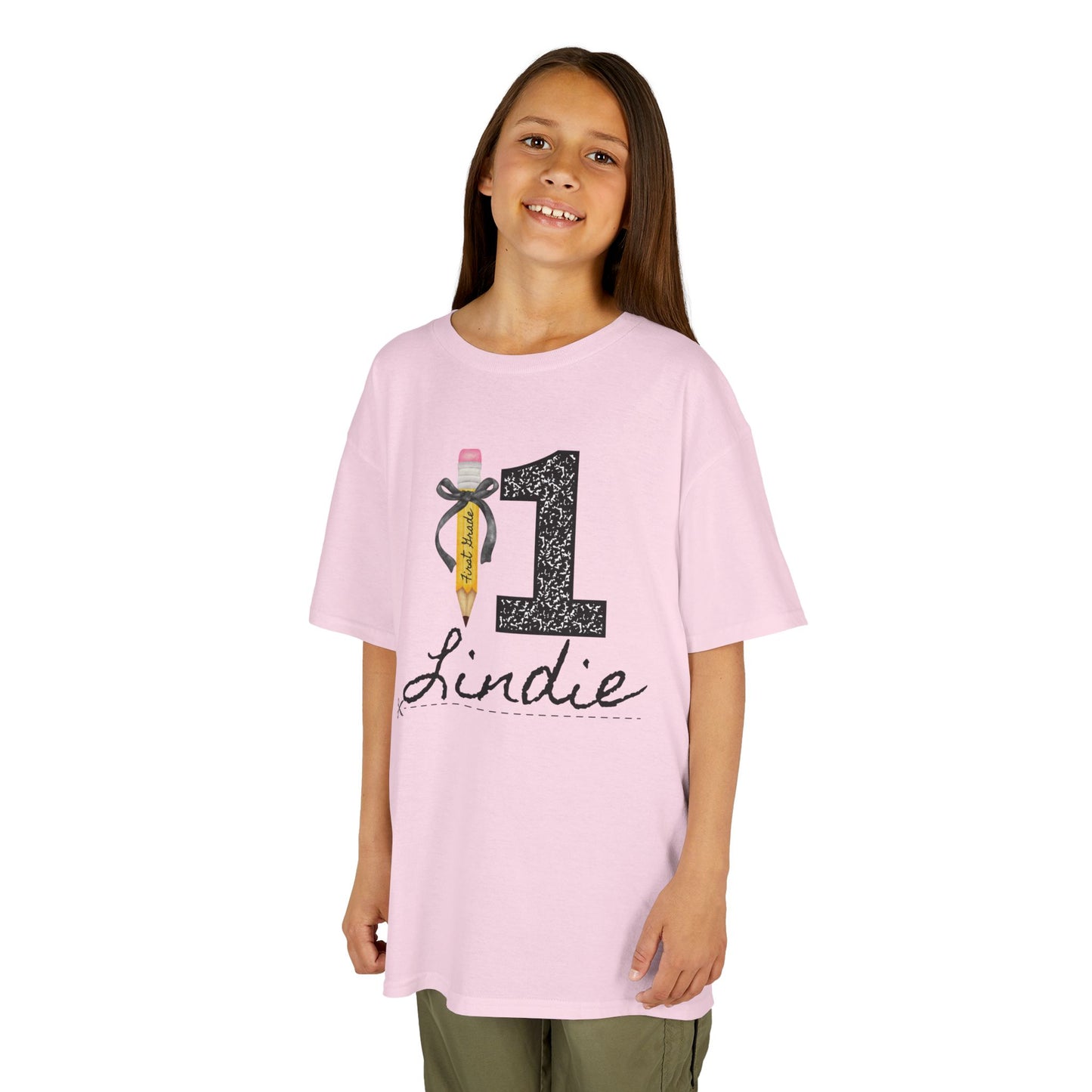 1st Grade- Personalized Kids Tee - Back to School