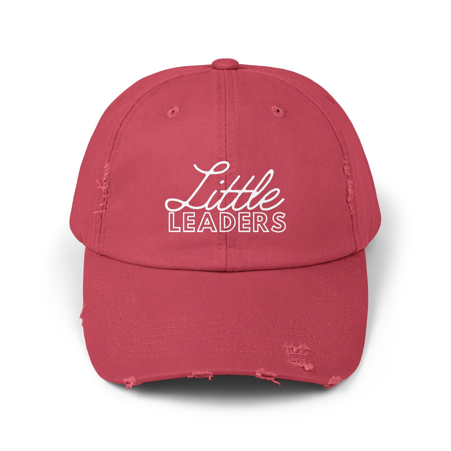 Little Leaders Unisex Distressed Baseball Cap