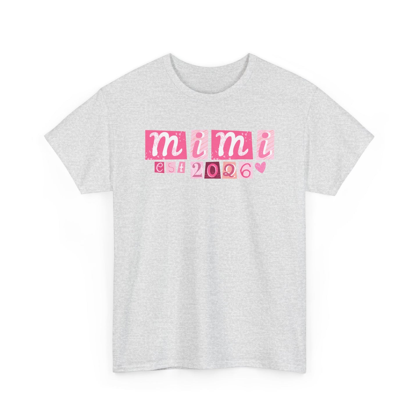 Mimi est 2026 Unisex Heavy Cotton Tee - Mother's Day